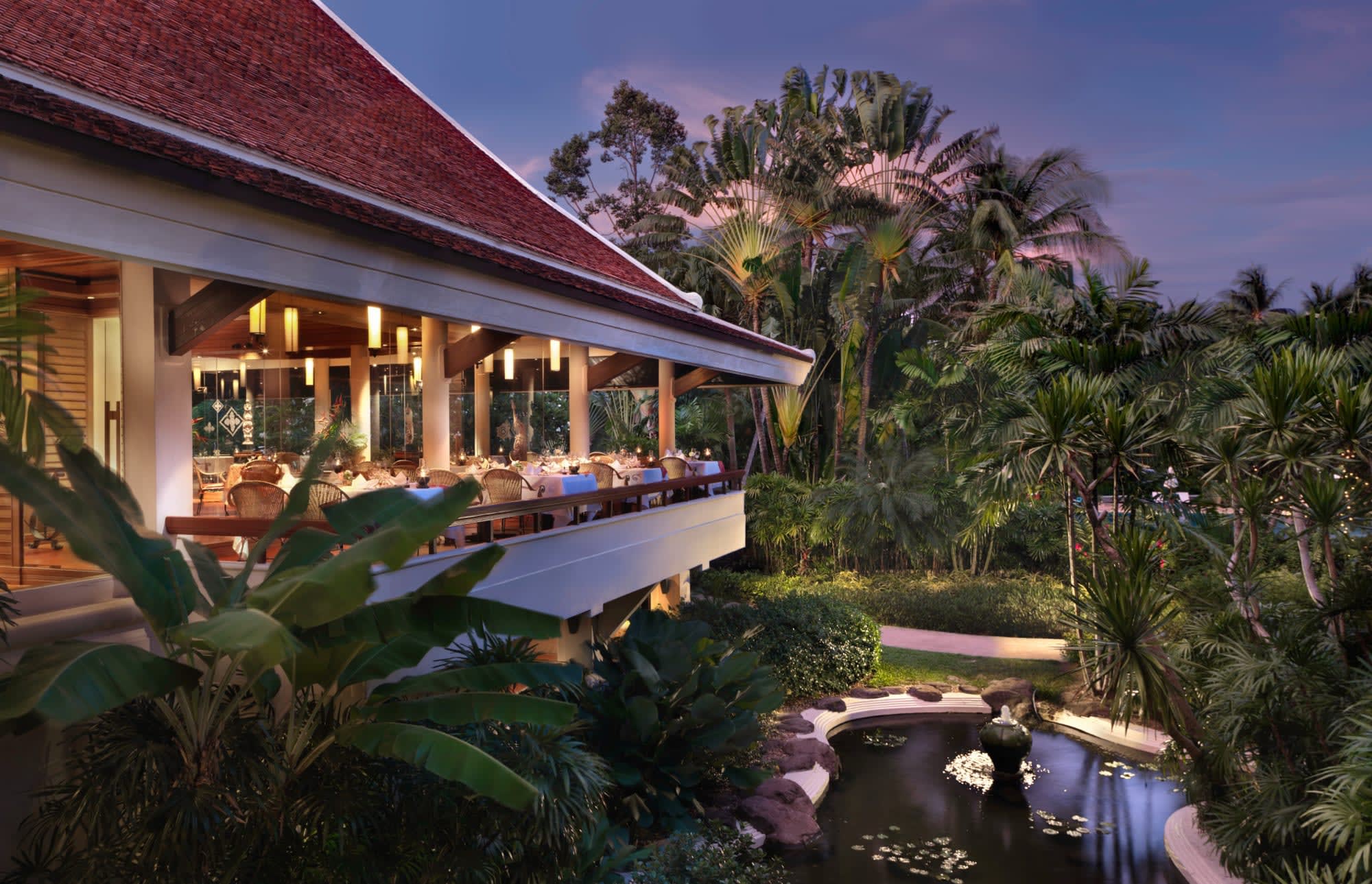 Santiburi Koh Samui in Ko Samui: Thailand Santiburi Koh Samui - Dinner Sala Thai