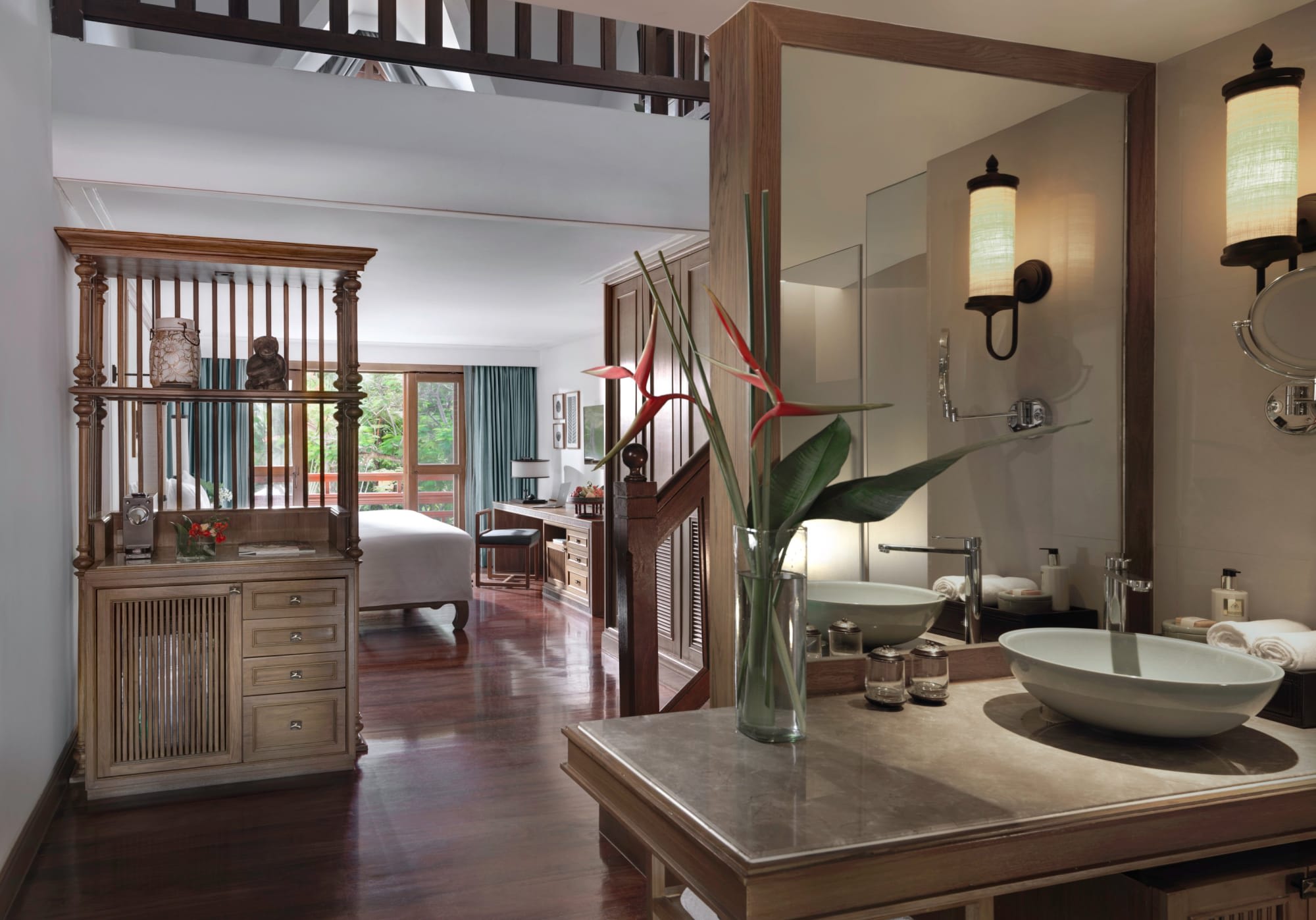 Santiburi Koh Samui in Ko Samui: Thailand Santiburi Koh Samui - Duplex Suite Layout