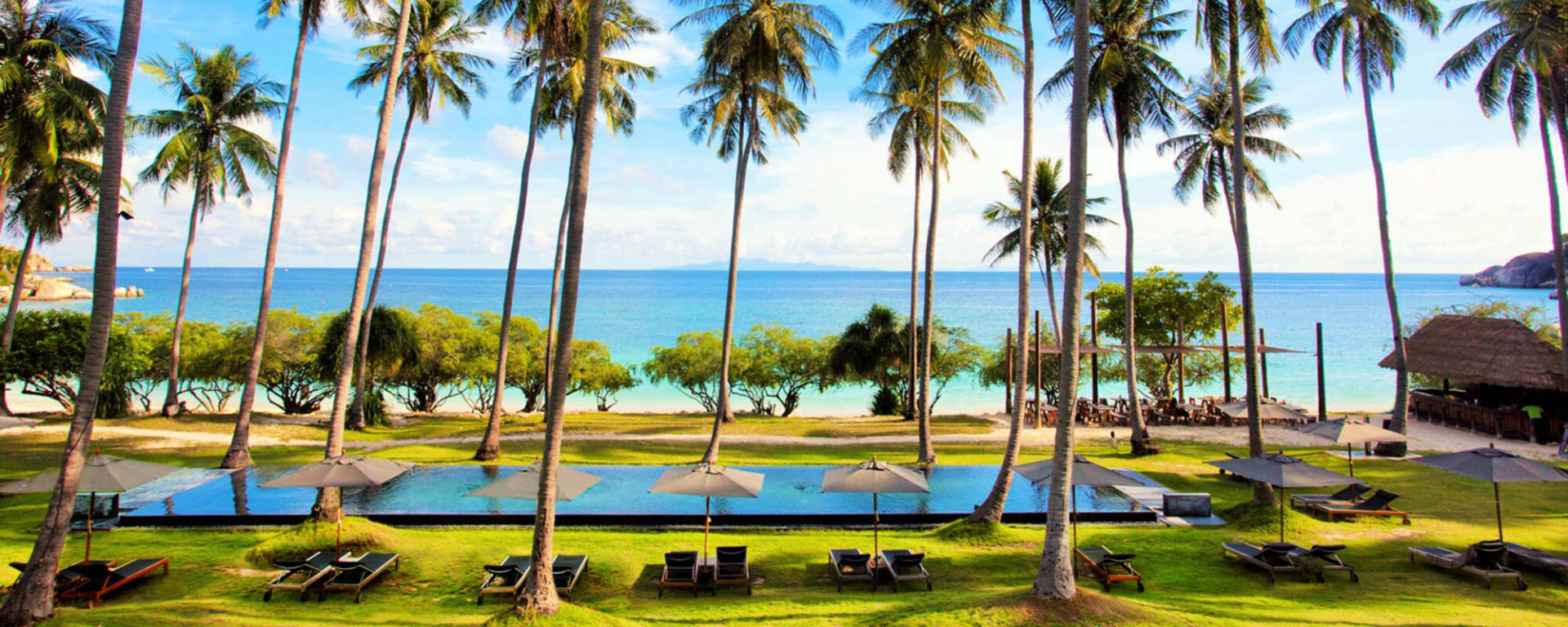 The Haad Tien Beach Resort in Ko Tao: Thailand The Haad Tien Beach Resort Pool