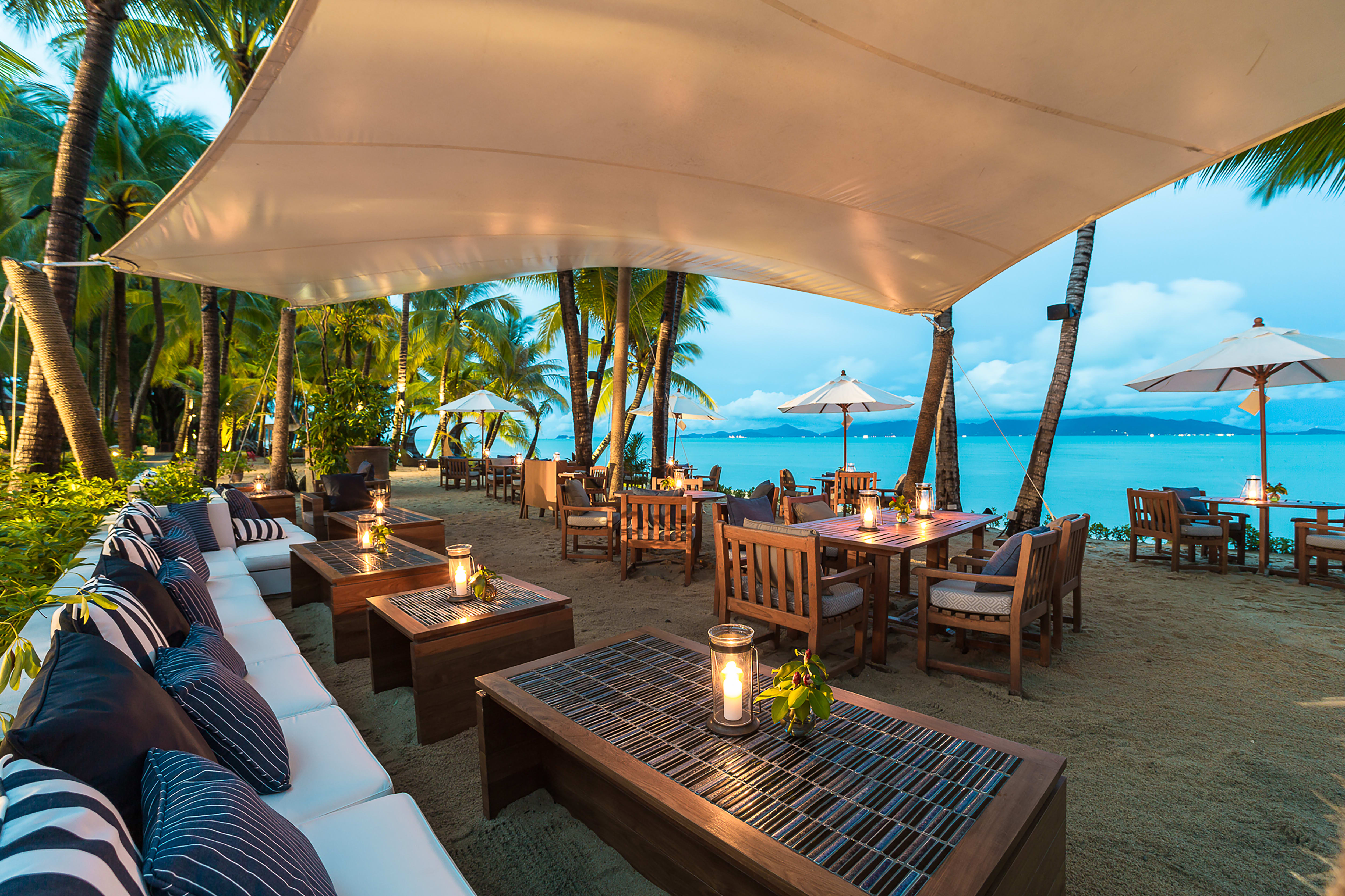 Santiburi Koh Samui in Ko Samui: Thailand Santiburi Koh Samui Beachhouse Restaurant