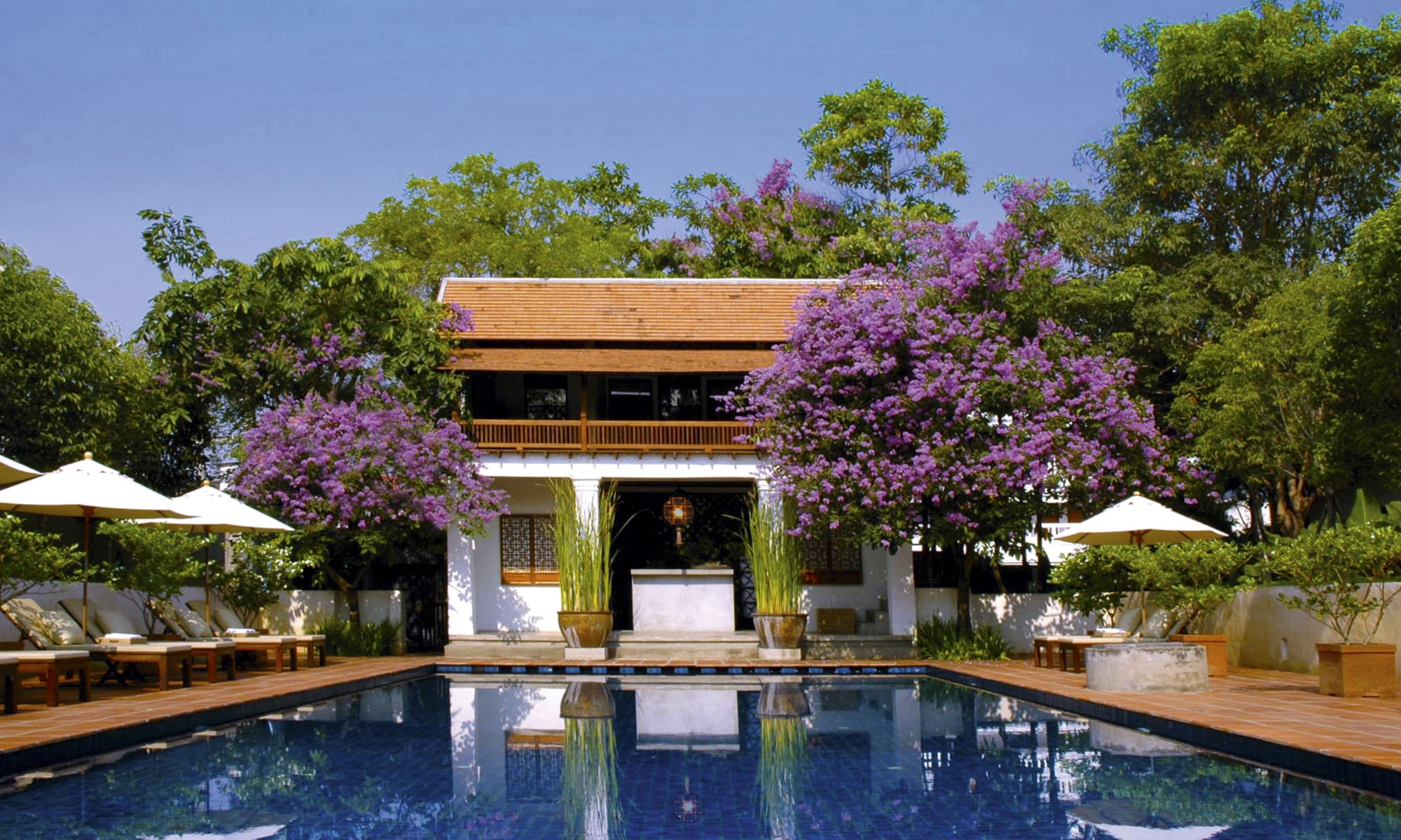 Rachamankha in Chiang Mai:  Chiang Mai Rachamankha Hotel Pool