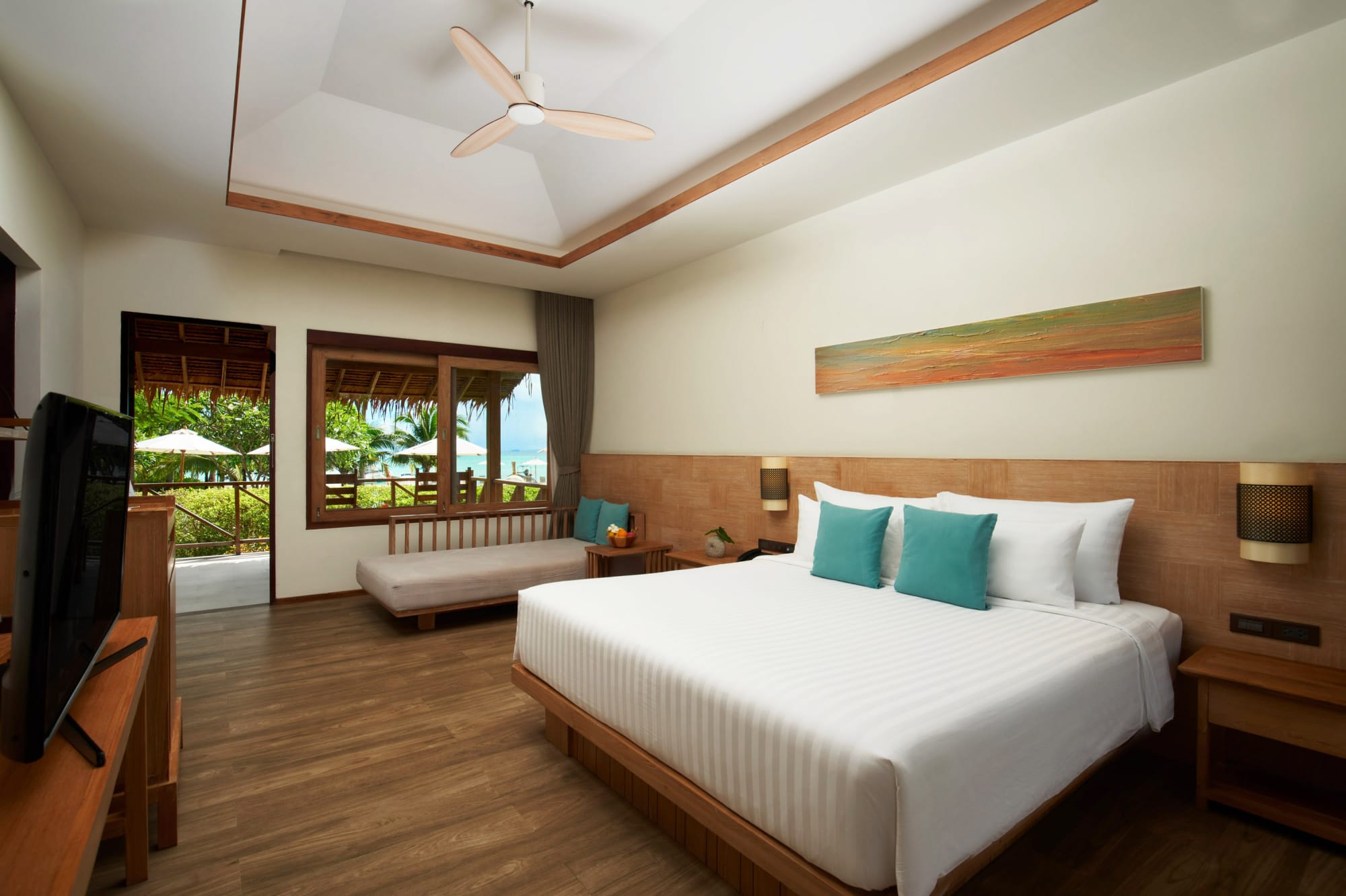 SAii Phi Phi Island Village in Ko Phi Phi:  SAii Phi Phi Island Village - Deluxe Meerblick Bungalow