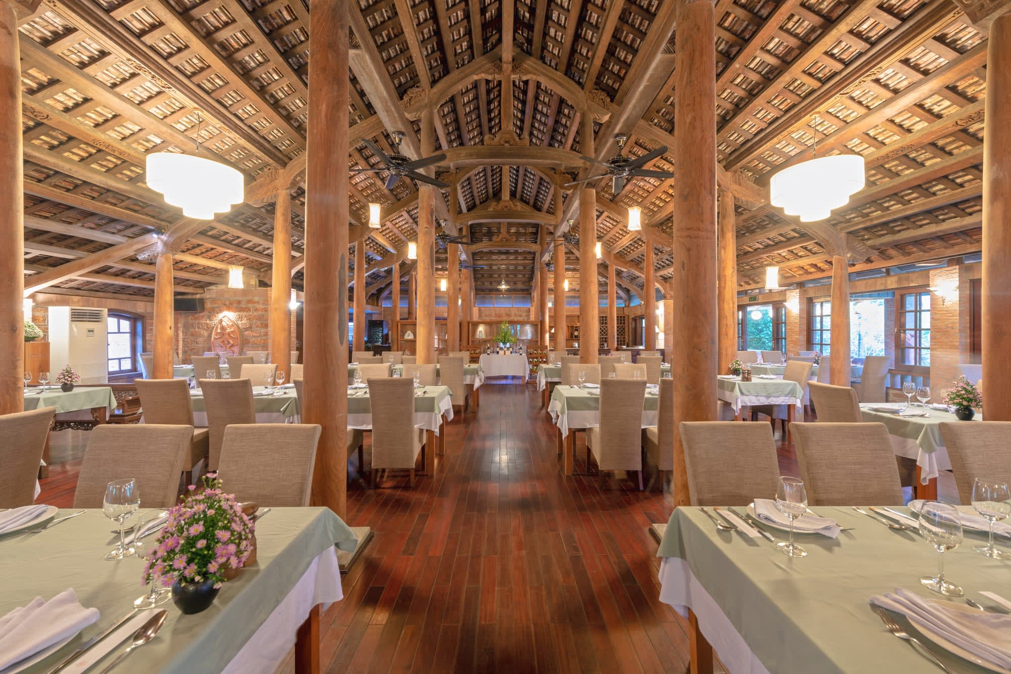 Pilgrimage Village in Hue:  Vietnam Pilgrimage Village Restaurant