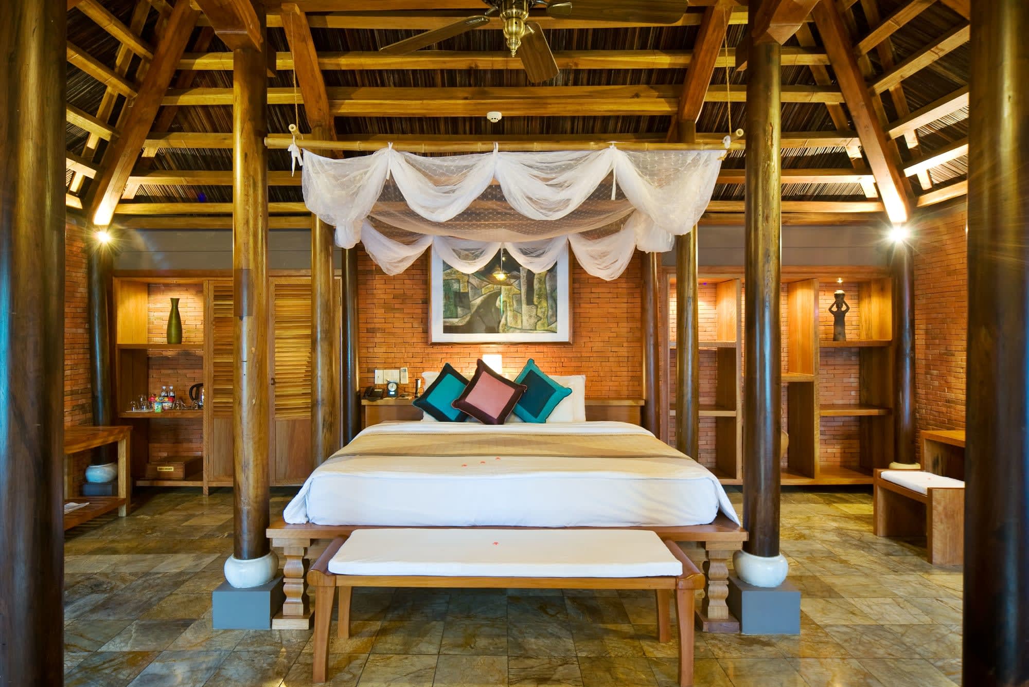 Pilgrimage Village in Hue:  Vietnam Pilgrimage Village Pool House