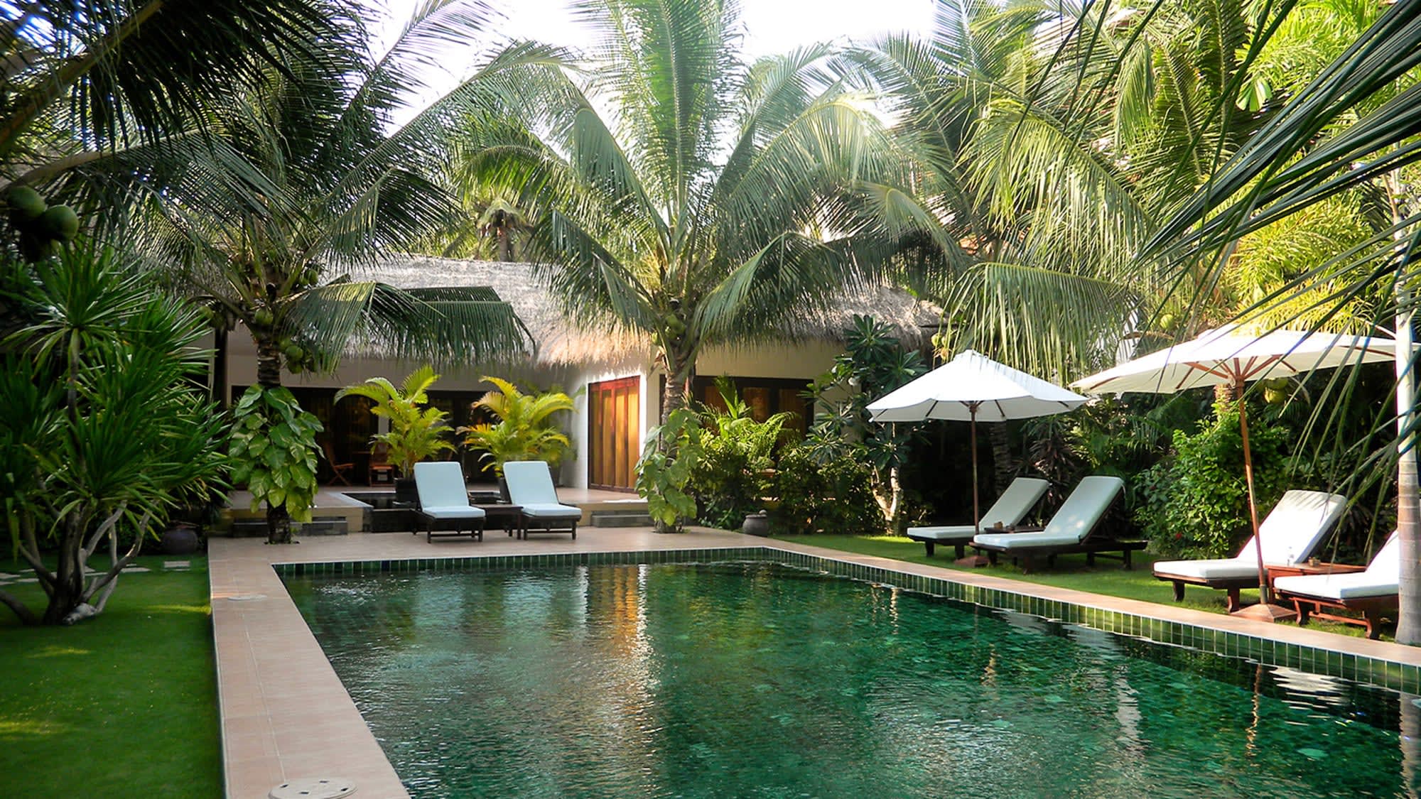 Cham Villas in Phan Thiet: Vietnam Cham Villas Villa Pool