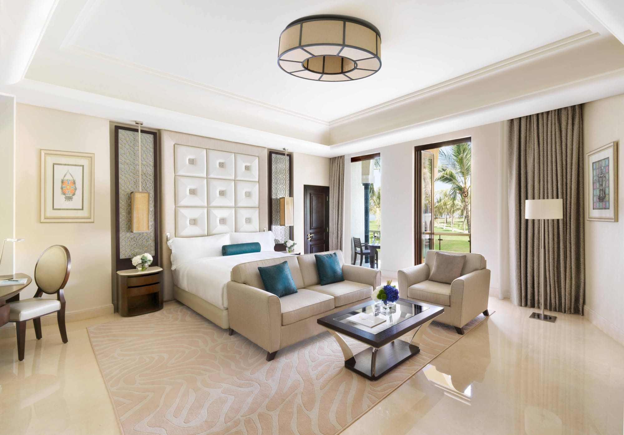 Al Bustan Palace, a Ritz-Carlton Hotel in Muscat:  Al Bustan Palace, a Ritz-Carlton Hotel Junior Suite