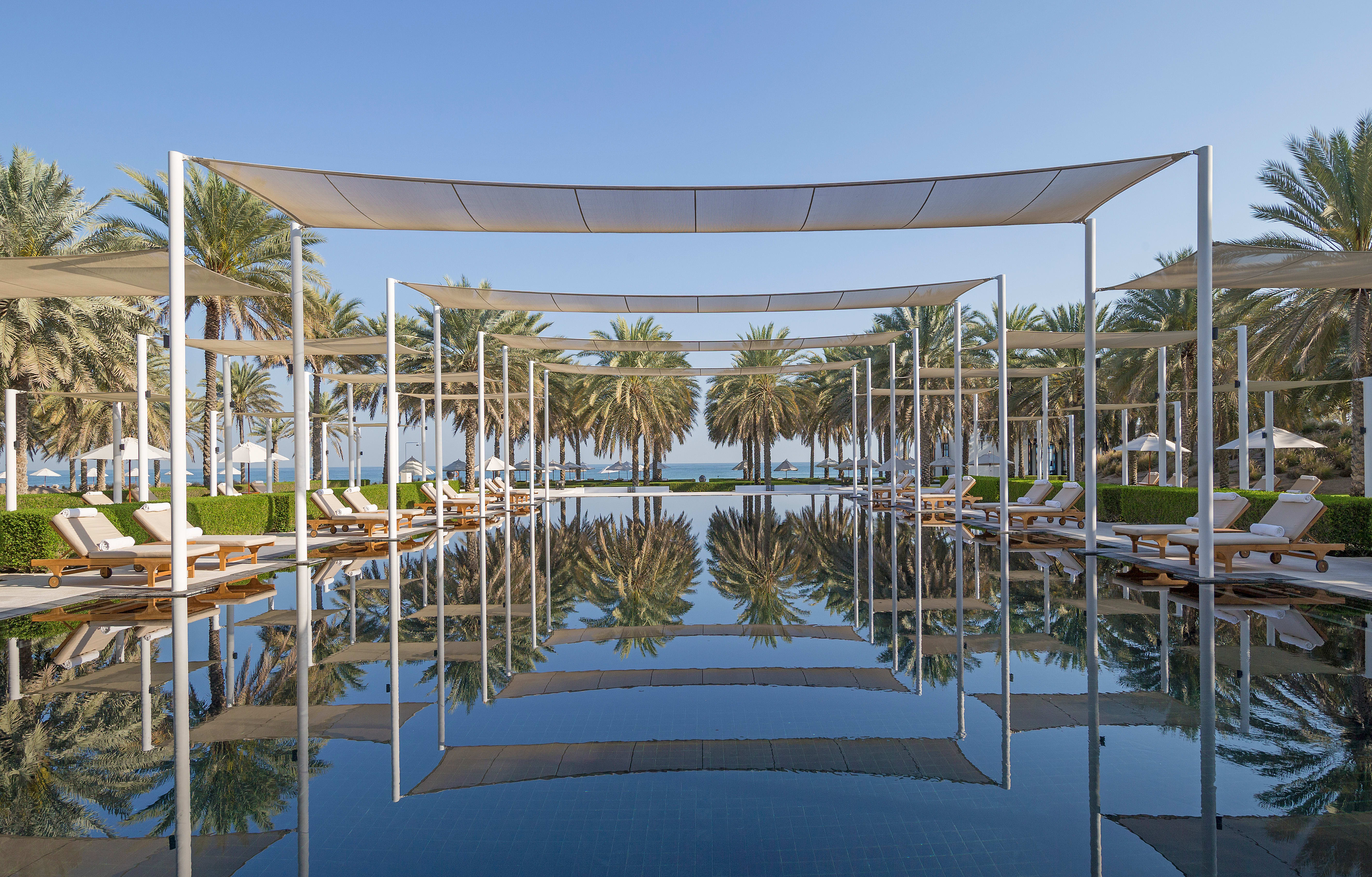 The Chedi Muscat: Muscat The Chedi Muscat Serai Pool