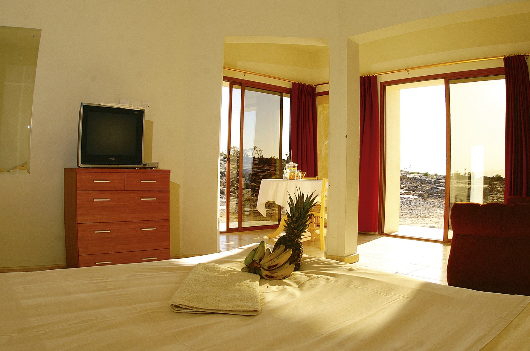 Jebel Shams Resort in Gebirge:  Oman Jebel Shams Resort Wohnbeispiel