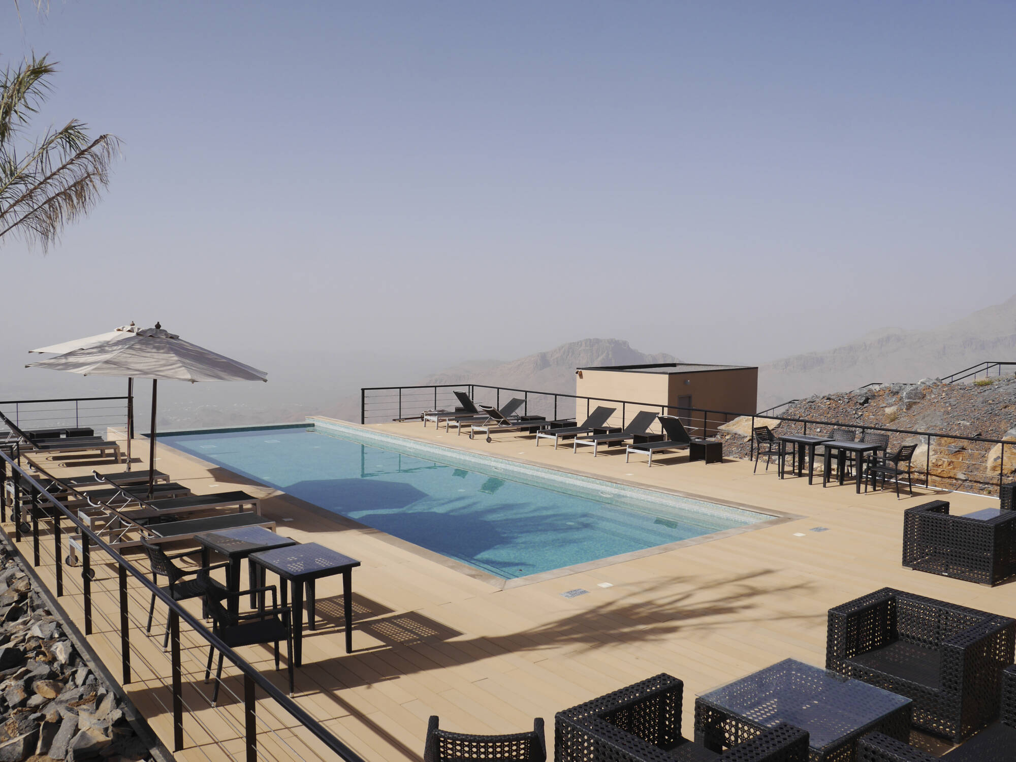 The View in Gebirge:  Jebel Shams The View Pool
