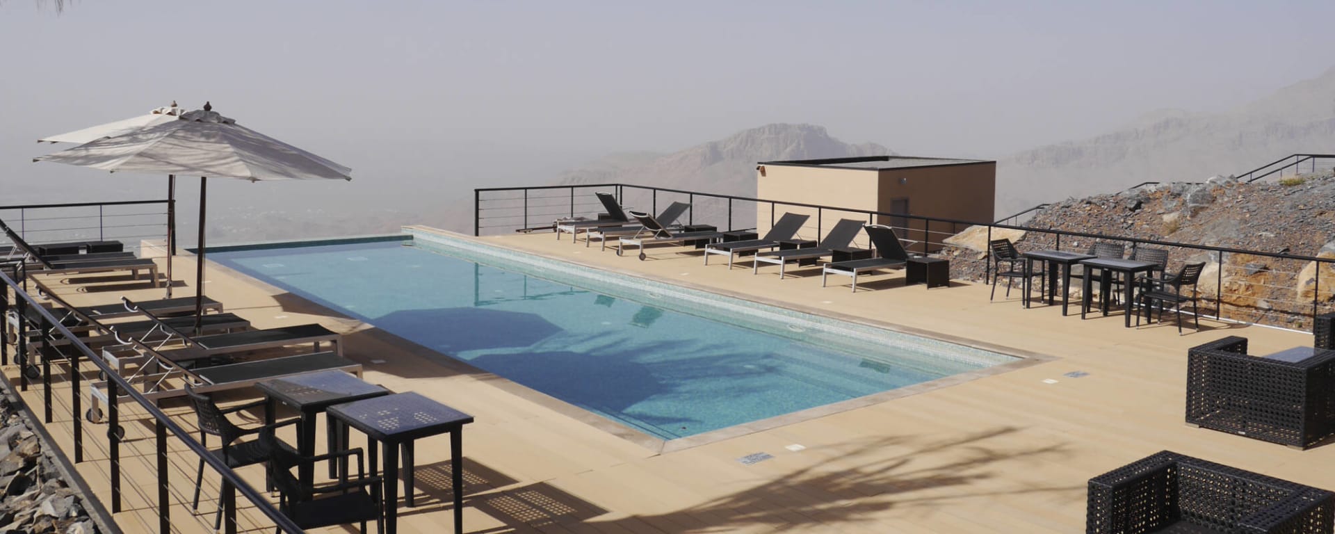 The View in Gebirge:  Jebel Shams The View Pool