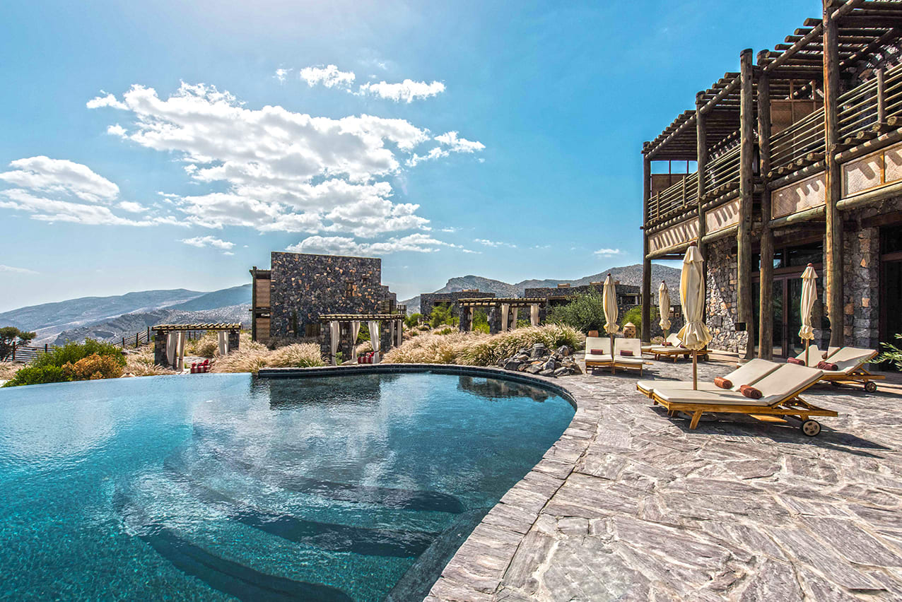 Alila Jabal Akhdar in Gebirge: Jebel Akhdar Alila Jabal Akhdar Pool