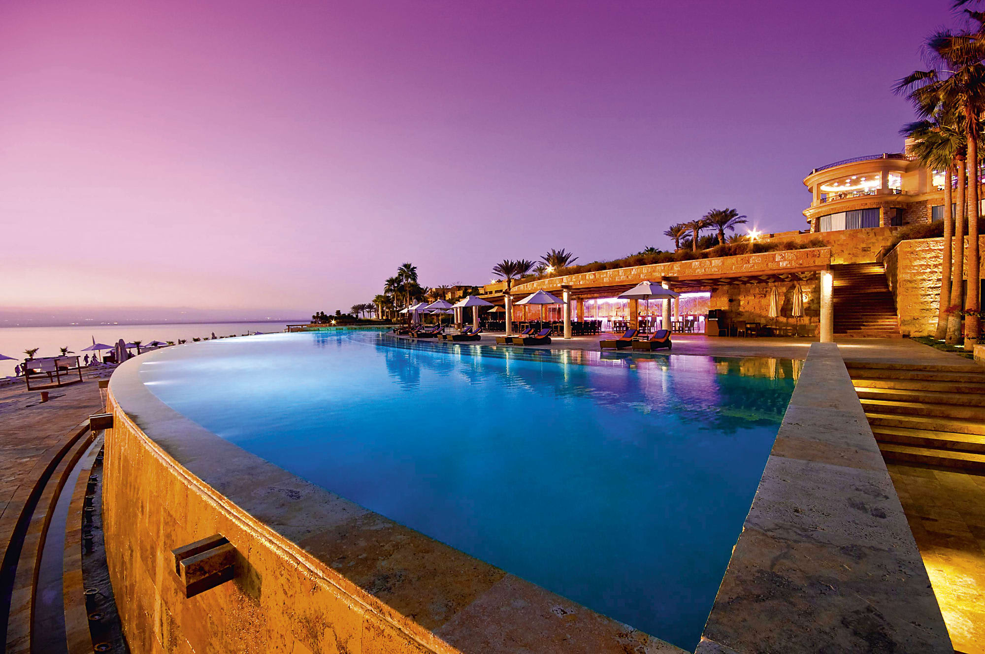 Kempinski Hotel Ishtar in Totes Meer: Jordanien Kempinski Hotel Ishtar Pool
