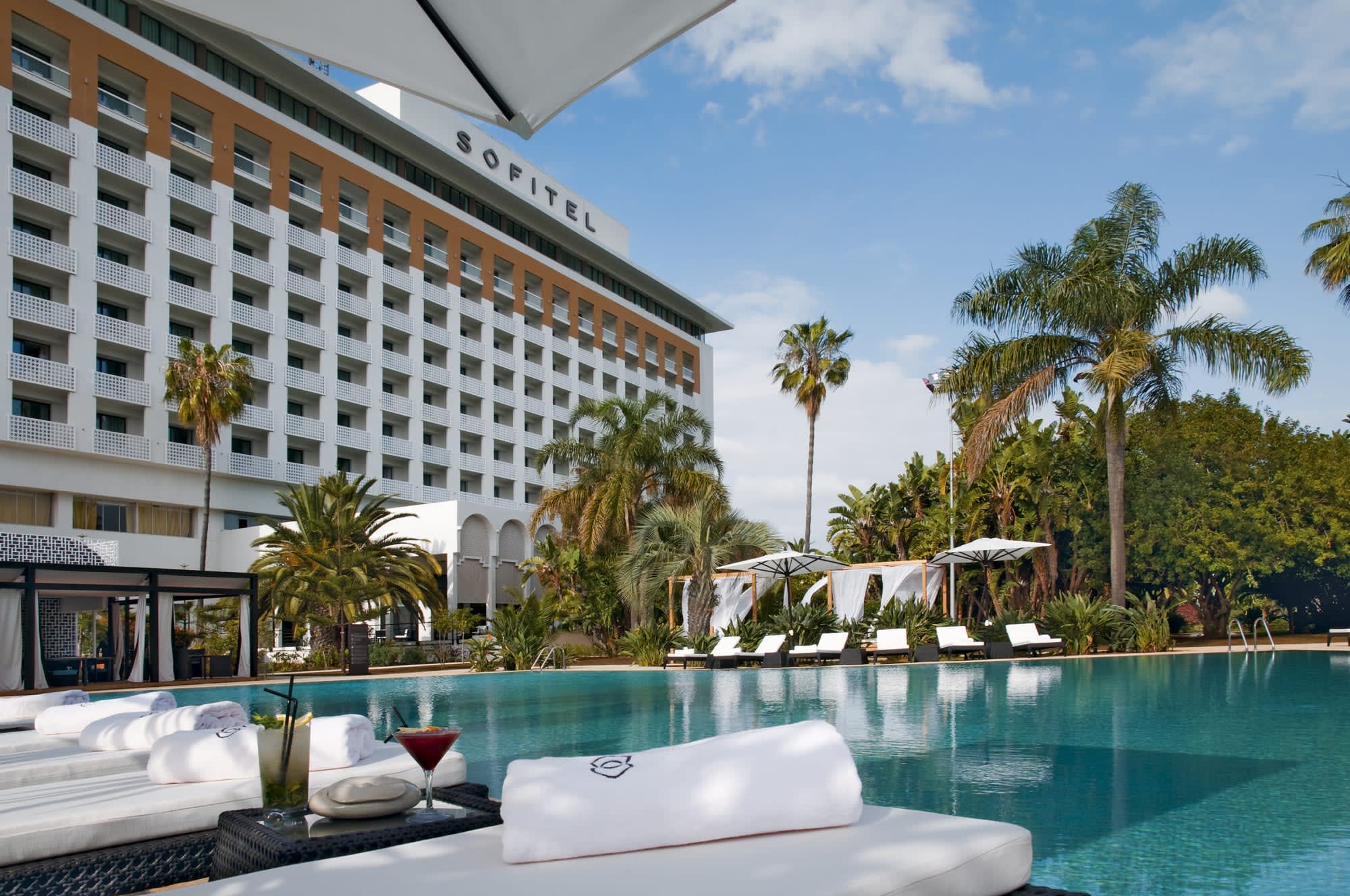 Sofitel Jardin des Roses in Rabat:  Rabat Sofitel Jardin des Roses Pool