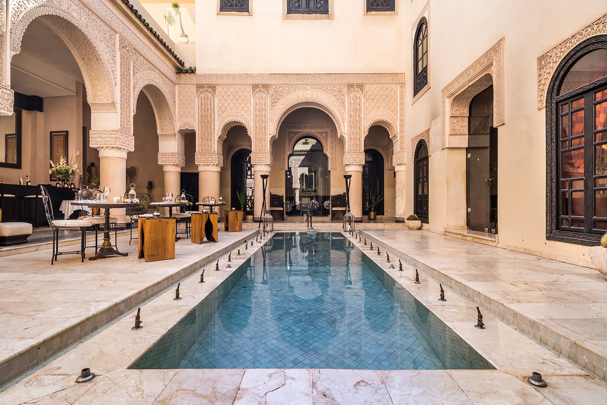 Riad Fès: Marokko Riad Fes Pool