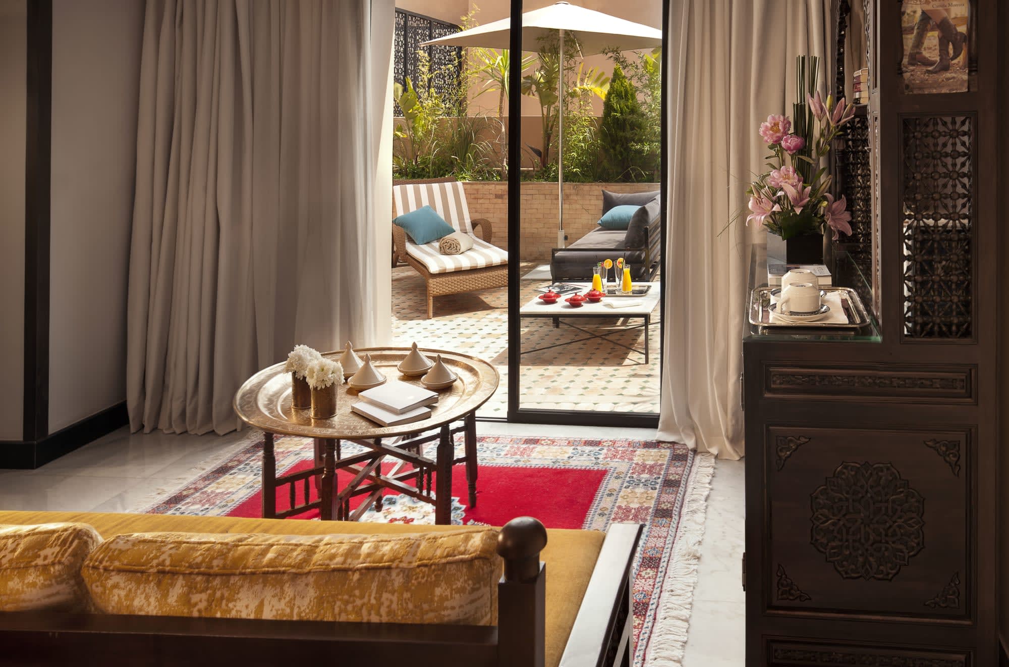 Riad Fès: Marokko Riad Fes Wohnbeispiel