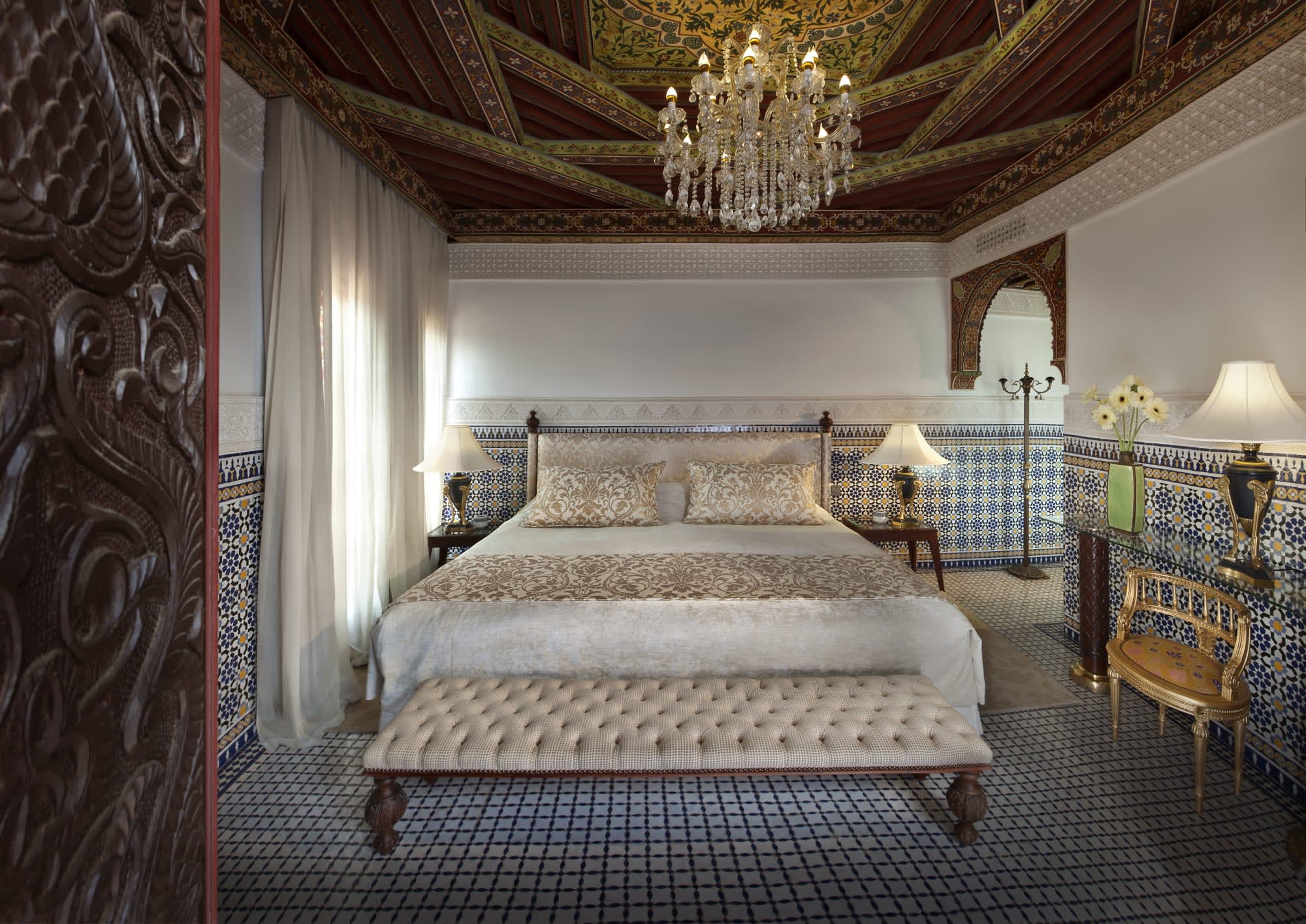 Riad Fès: Marokko Riad Fes Wohenbeispiel