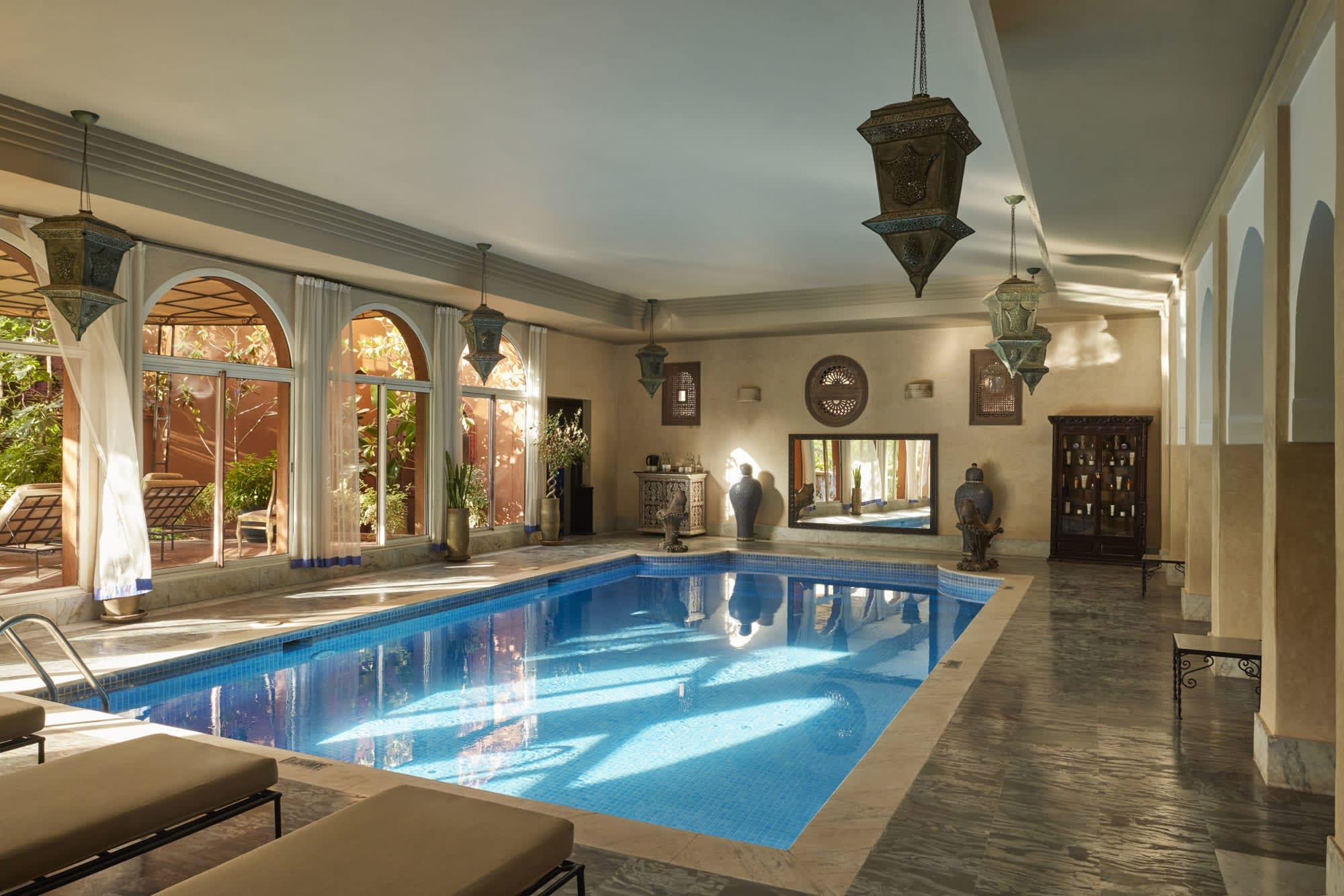 Kasbah Tamadot in Atlasgebirge: Kasbah Tamadot - Asounfou Spa Pool