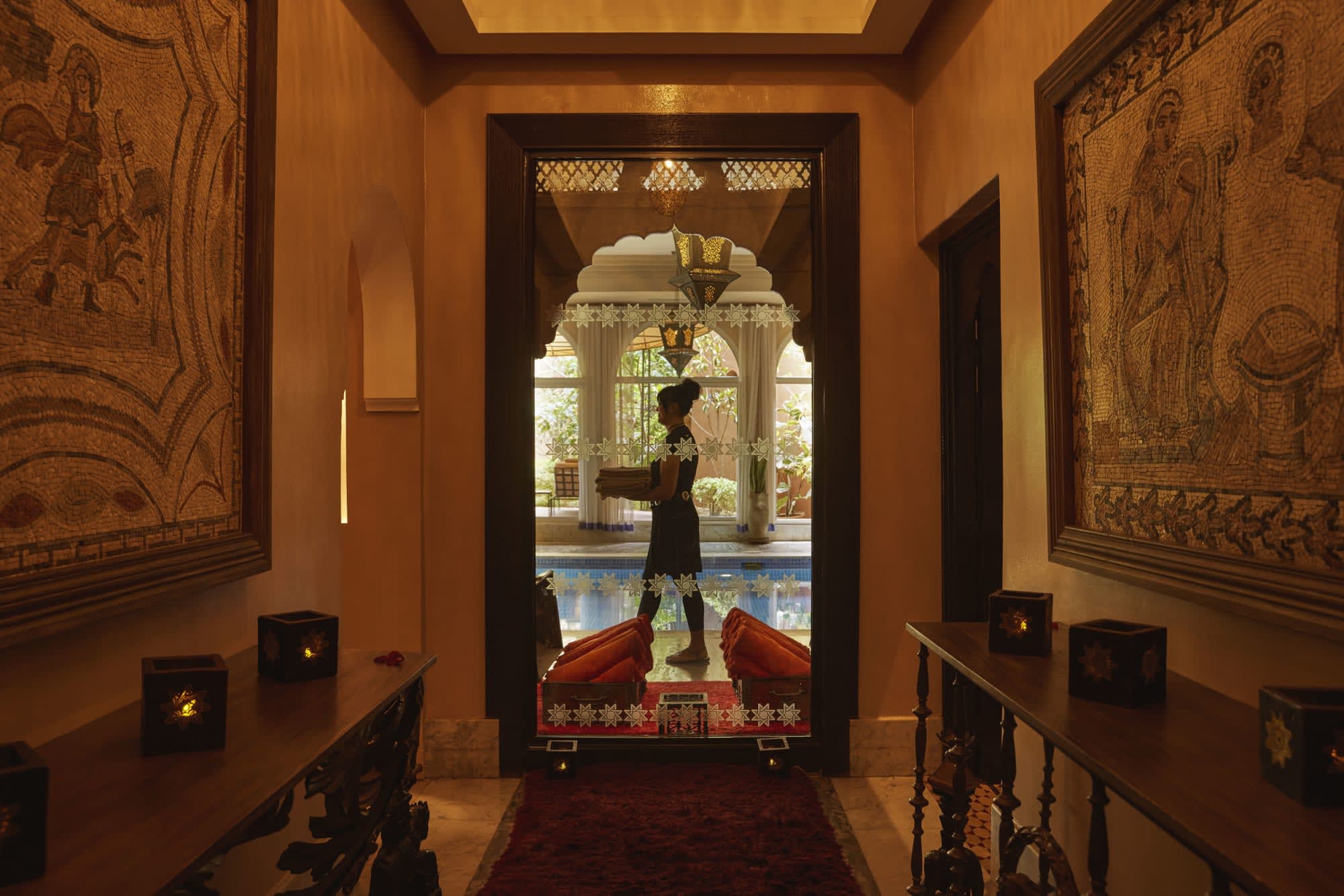 Kasbah Tamadot in Atlasgebirge: Kasbah Tamadot - Asounfou Spa