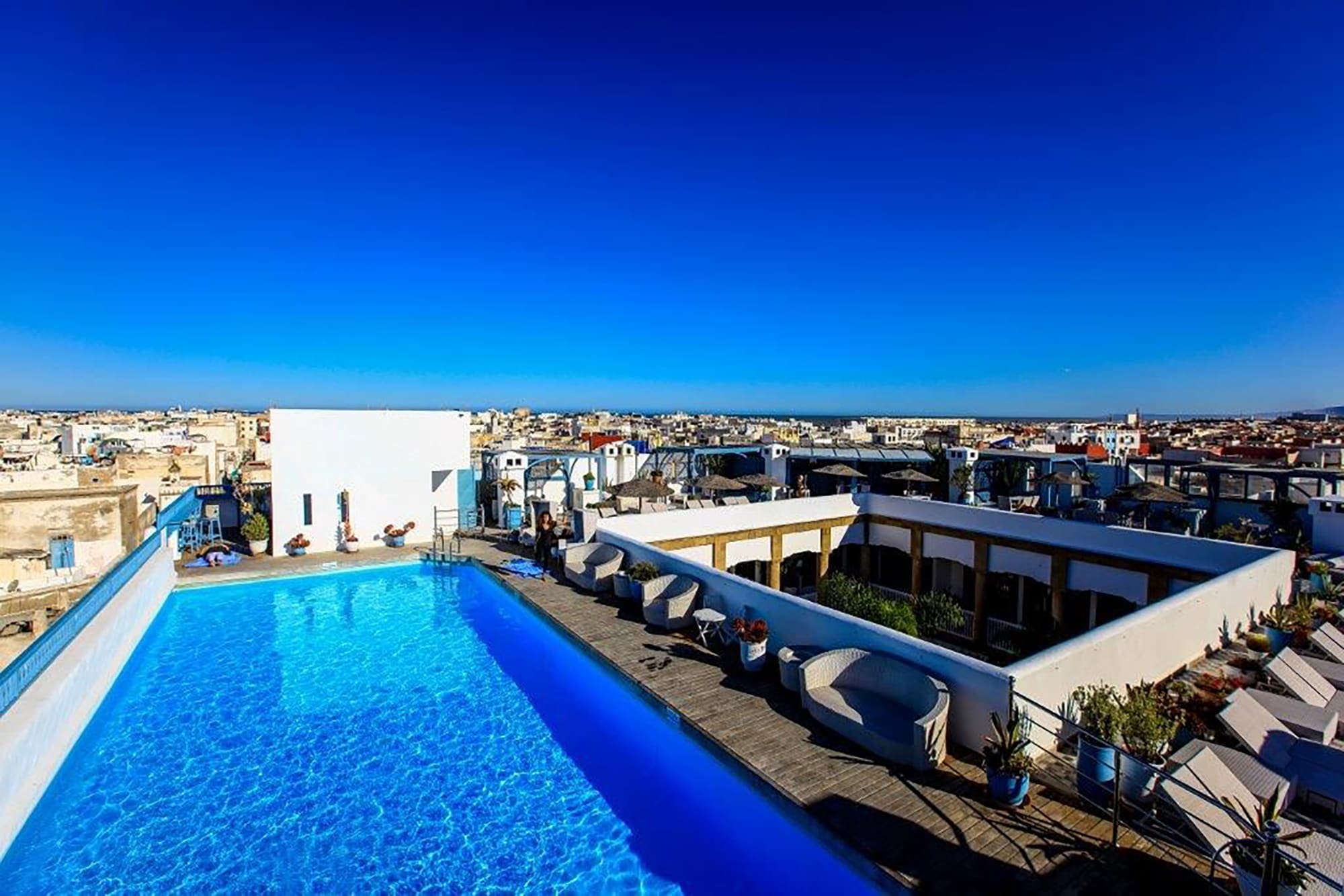 Heure Bleue Palais in Essaouira: Marokko Heure Bleue Palais Pool