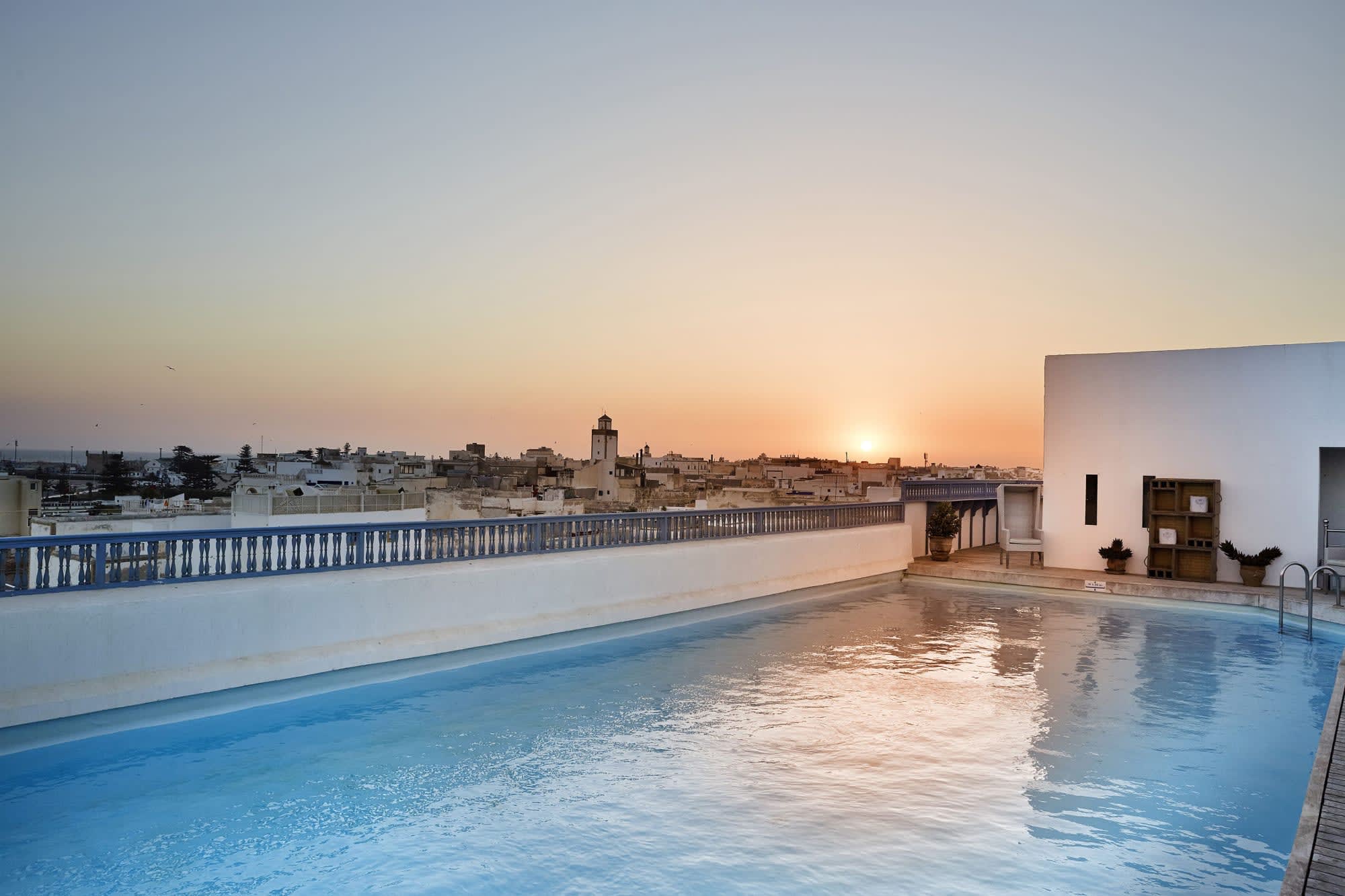Heure Bleue Palais in Essaouira: Marokko Heure Bleue Palais Pool