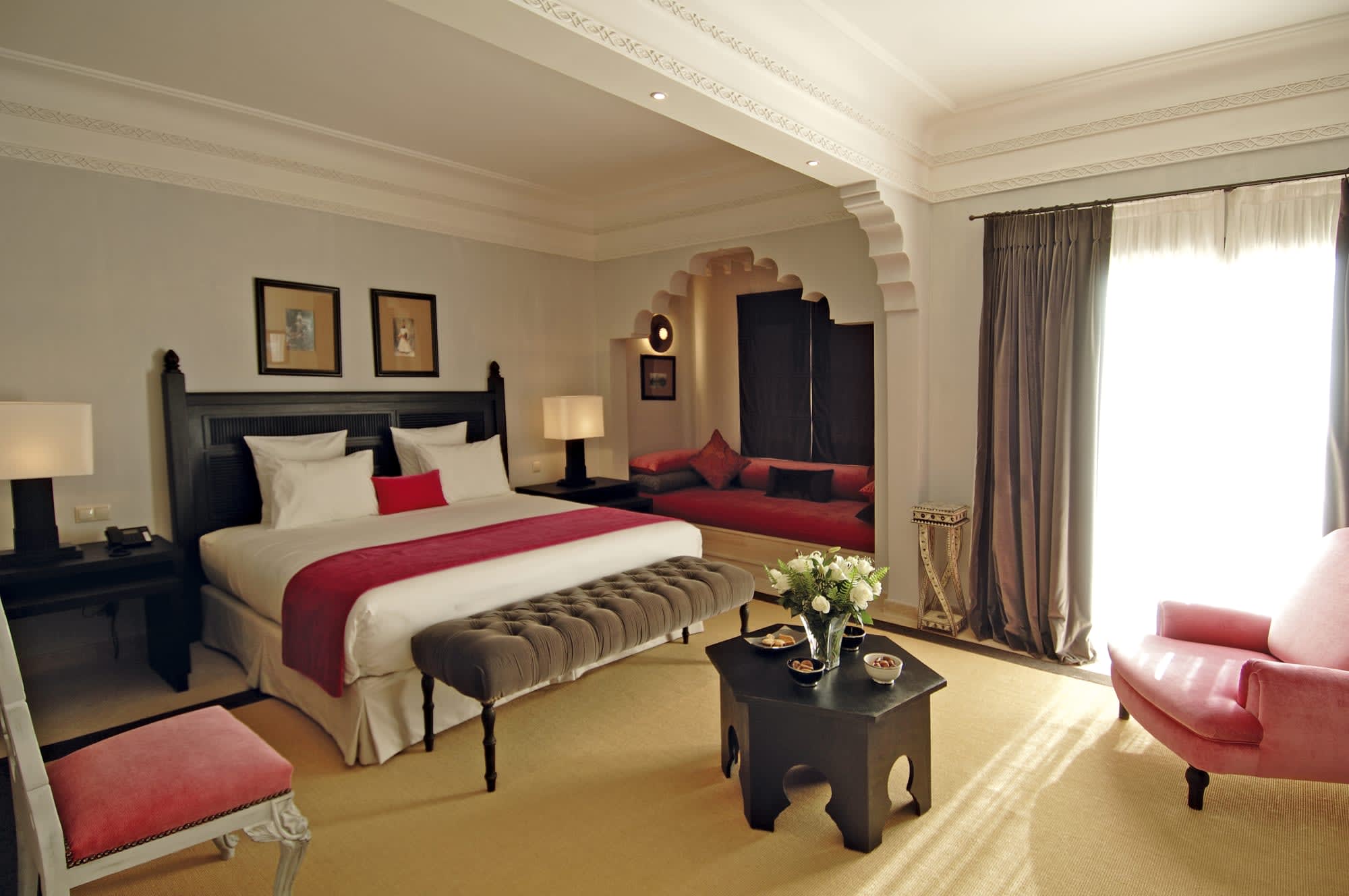 Riad Villa Blanche in Agadir | Taghazout:  Agadir Riad Villa Blanche Wohnbeispiel