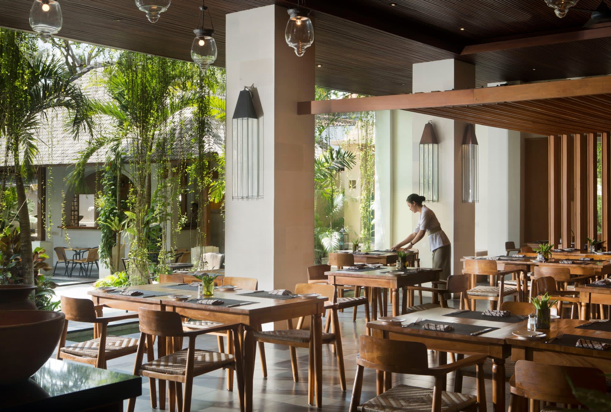 Ubud Village Hotel in Zentral-Bali | Ubud: Ubud Village Hotel Restaurant Madu