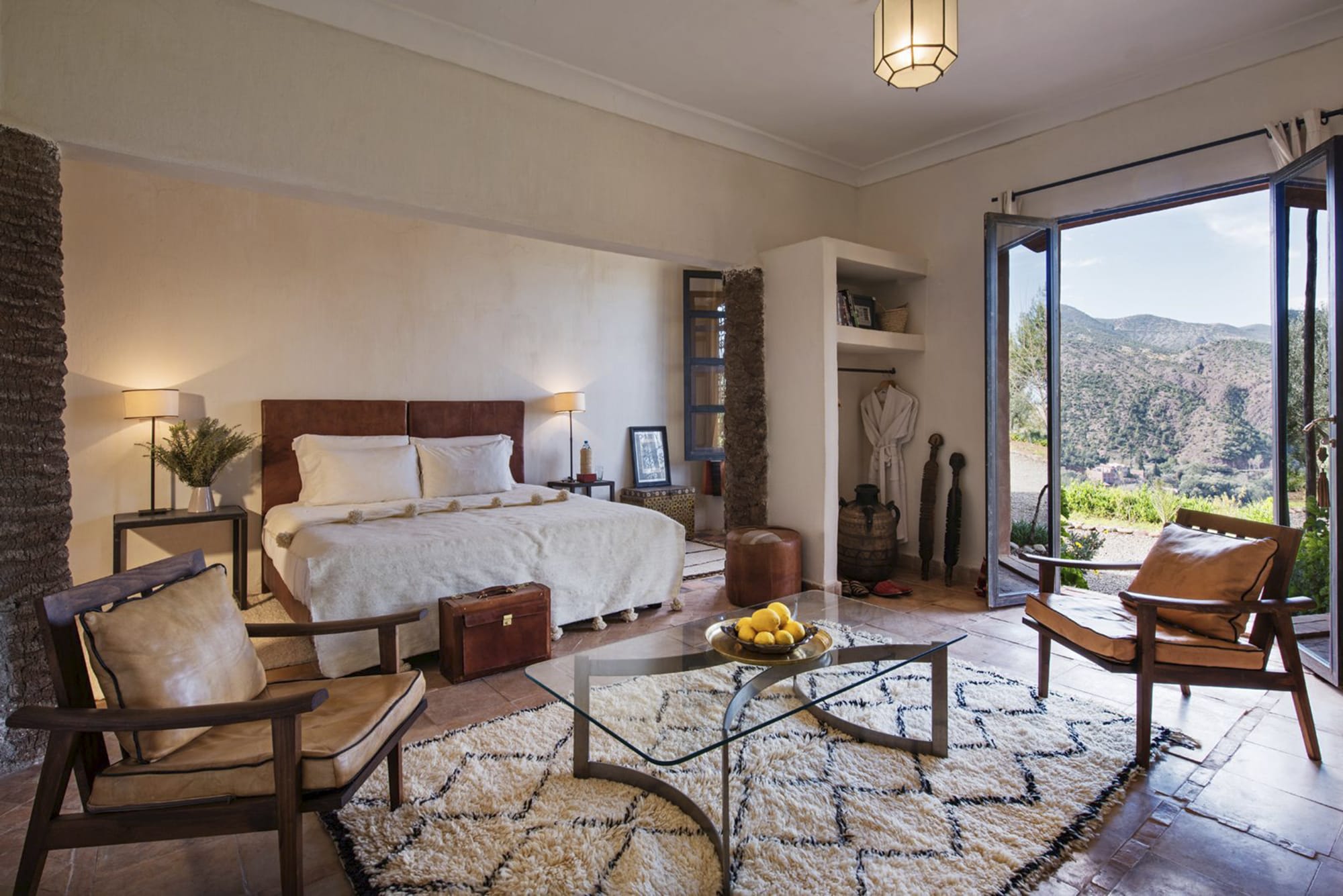 Kasbah Bab Ourika in Atlasgebirge: Marokko Bab Ourika Wohnbeispiel