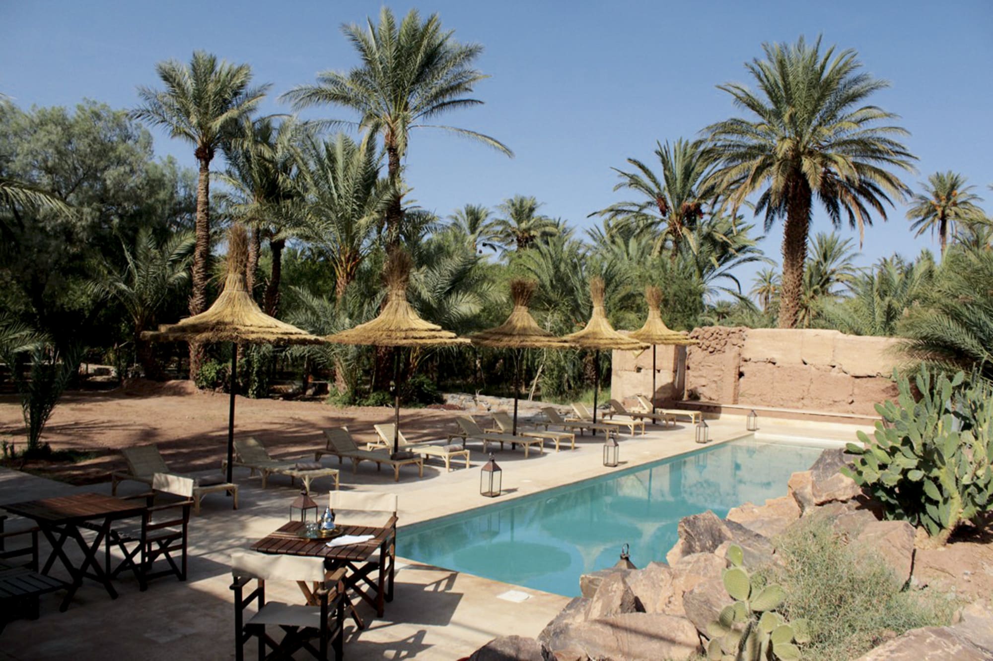 Azalai Desert Lodge in Sahara Wüste | Drâa-Tal: Marokko Azalai Desert Lodge Pool