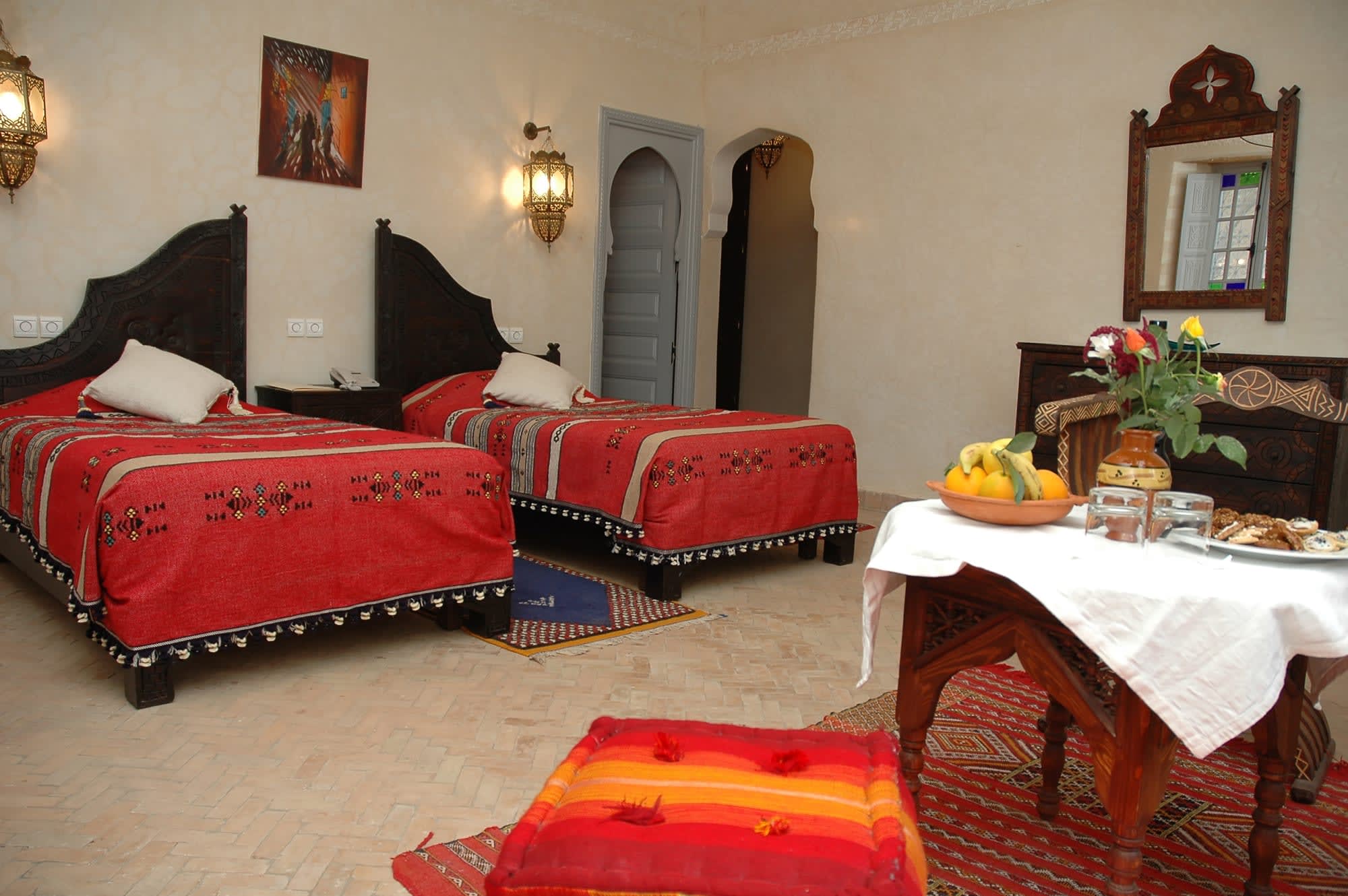 Dar Zitoune in Taroudant | Souss-Ebene: Marokko Dar Zitoune Twin Zimmer