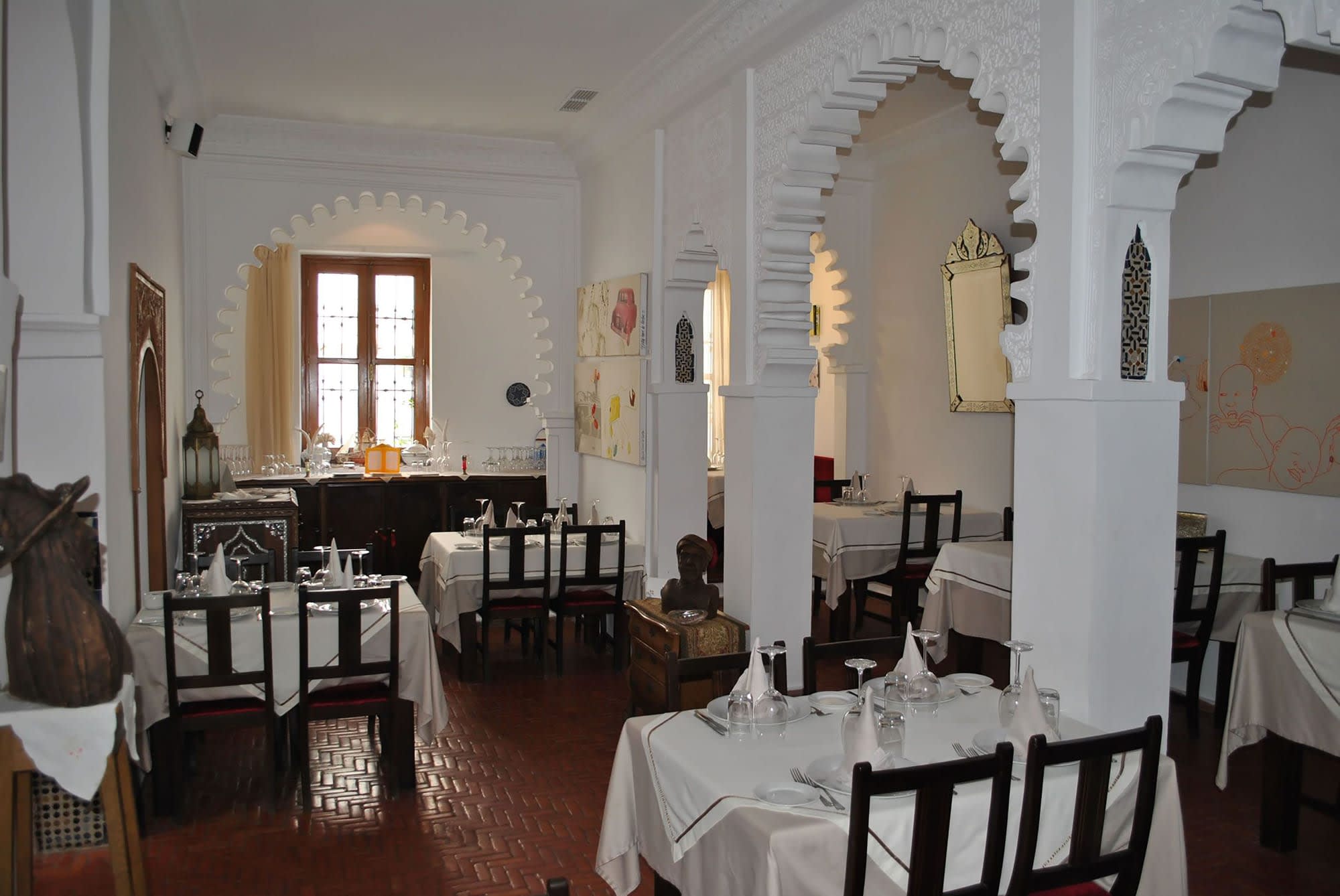 Riad Blanco in Tanger: Marokko Riad Blanco Restaurant