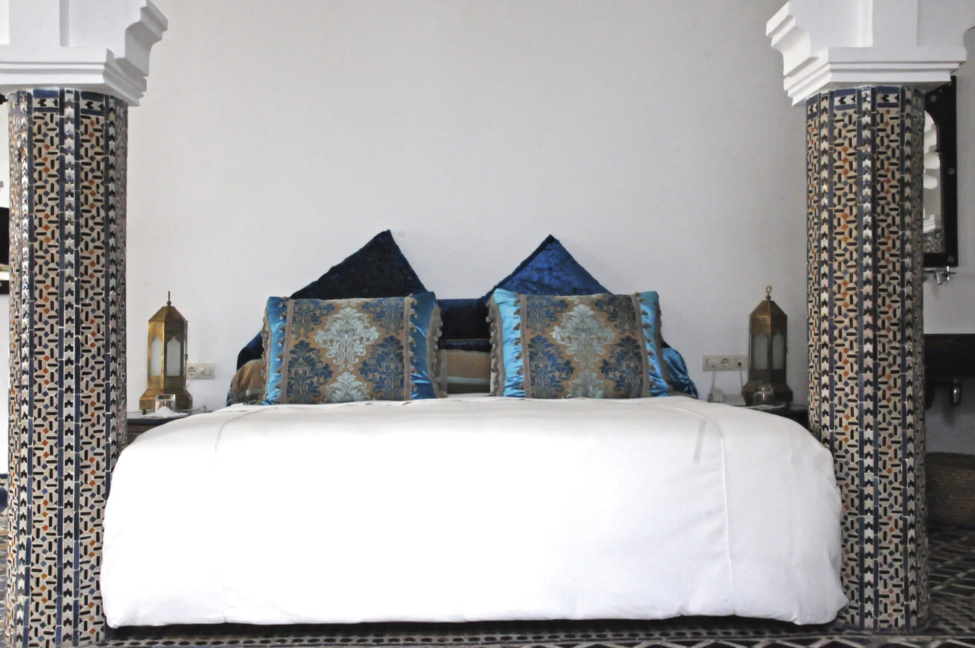 Riad Blanco in Tanger: Marokko Riad Blanco Wohnbeispiel
