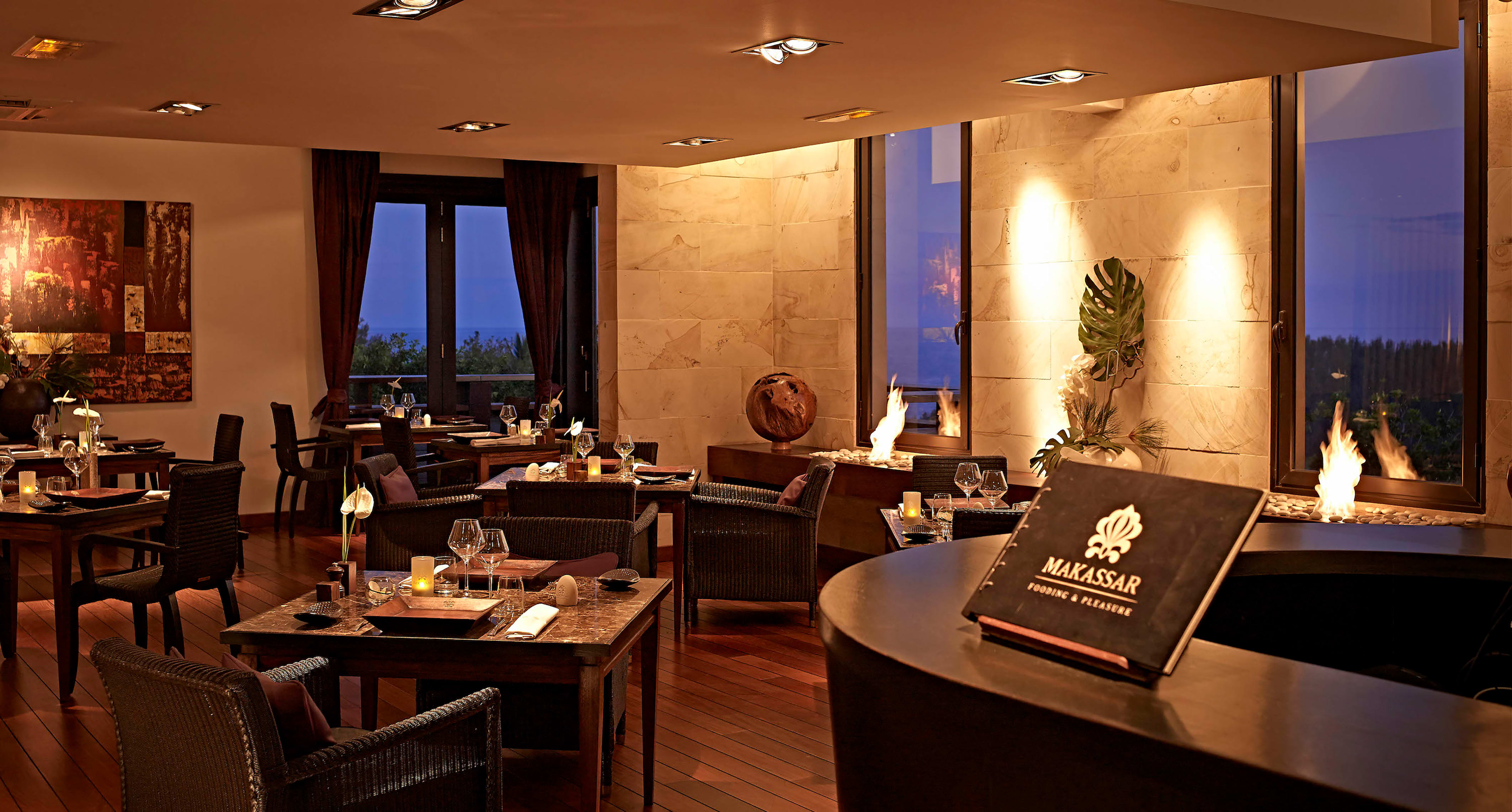 Palm Hotel & Spa in Küstenregion:  Reunion Palm Hotel & Spa Restaurant