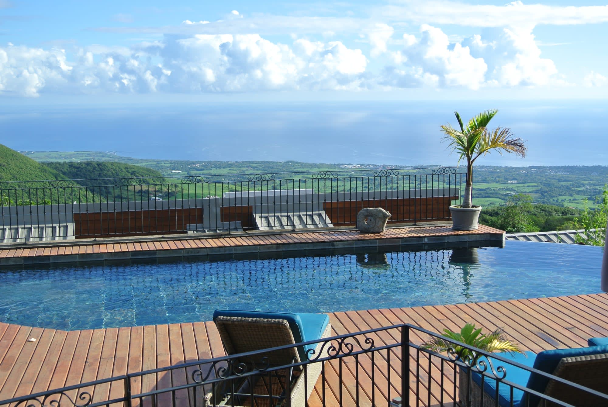 Diana Dea Lodge in Zentral La Réunion: Reunion Diana Dea Lodge Pool