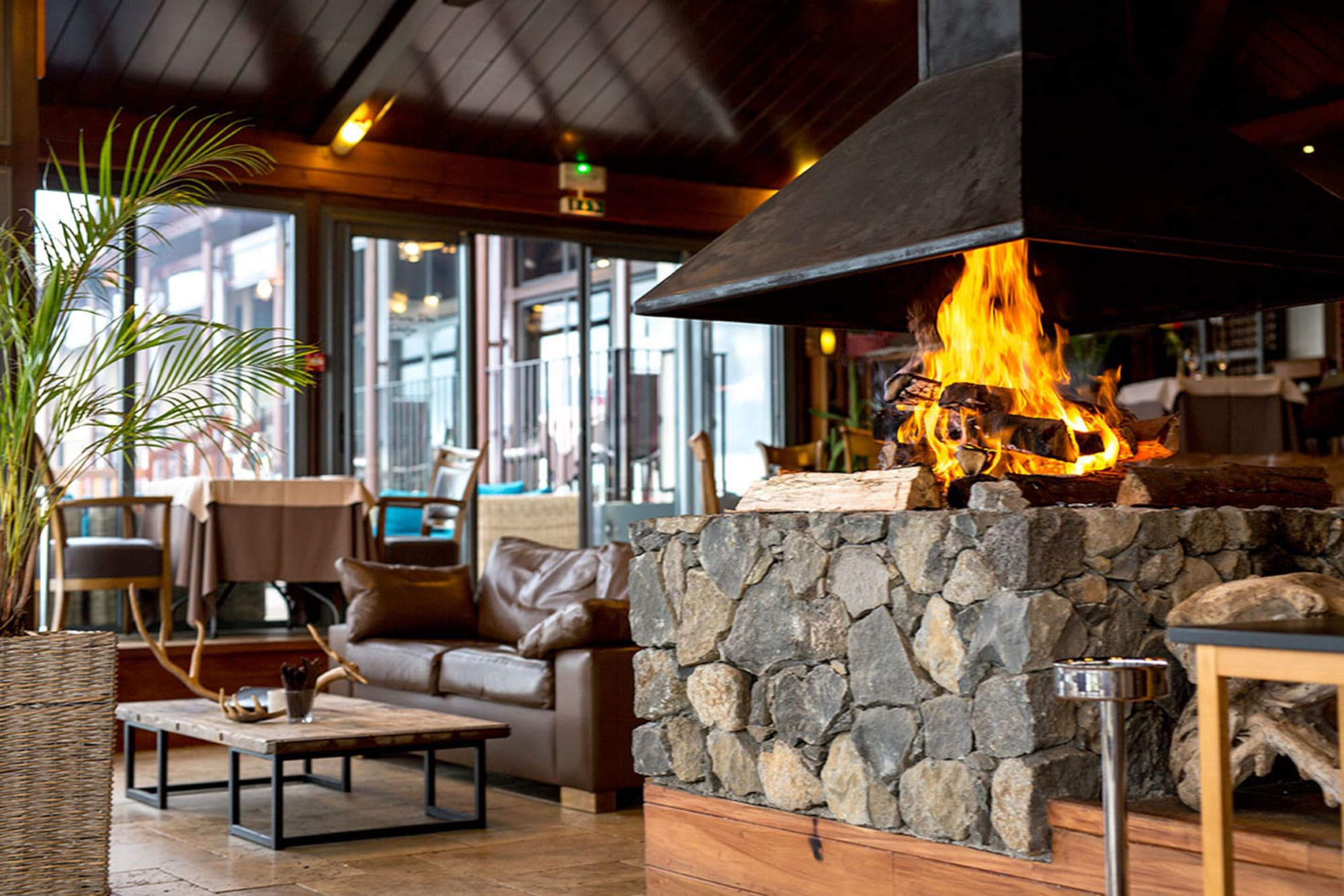 Diana Dea Lodge in Zentral La Réunion: Reunion Diana Dea Lodge Restaurant