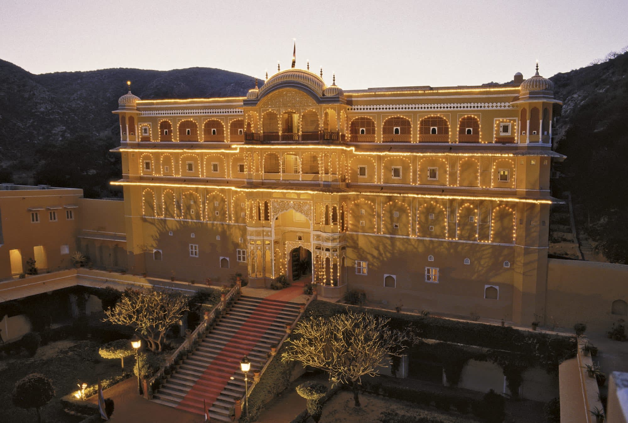 Samode Palace in Jaipur & Umgebung:  Indien Samode Palace 