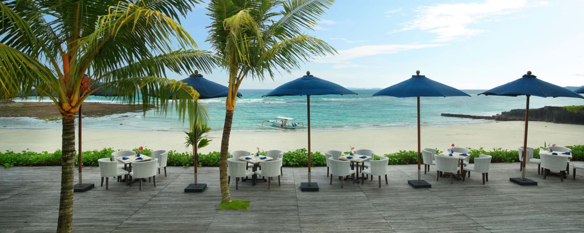 Candi Beach Resort & Spa in Ost-Bali | Sidemen: Candi Beach Resort and Spa Biru Restaurant