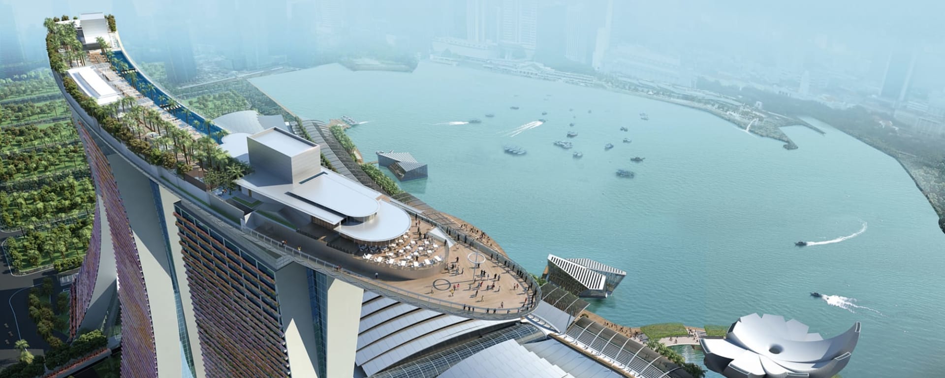 Marina Bay Sands in Singapur:  Singapur Marina Bay Sands