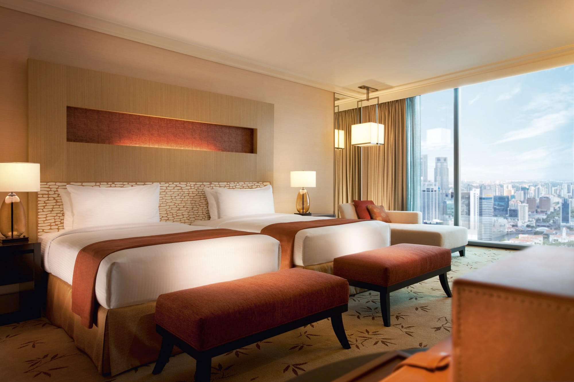 Marina Bay Sands in Singapur:  Singapur Marina Bay Sands Wohnbeispiel