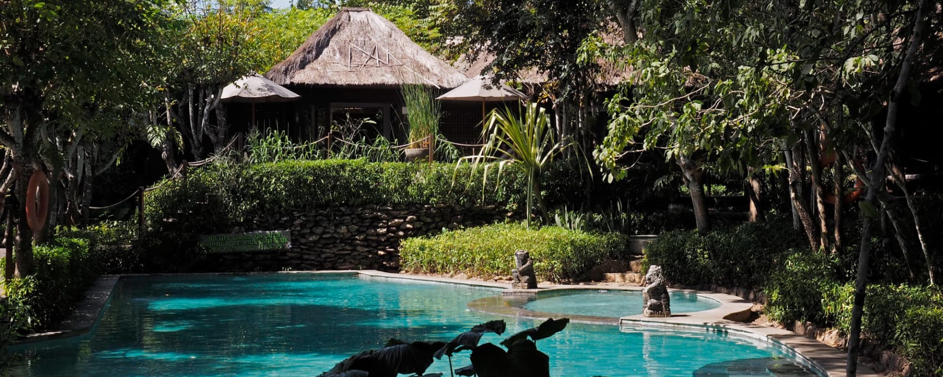 The Menjangan in Nord-Bali: Indonesien Bali The Menjagan Monsoon Lodge Pool
