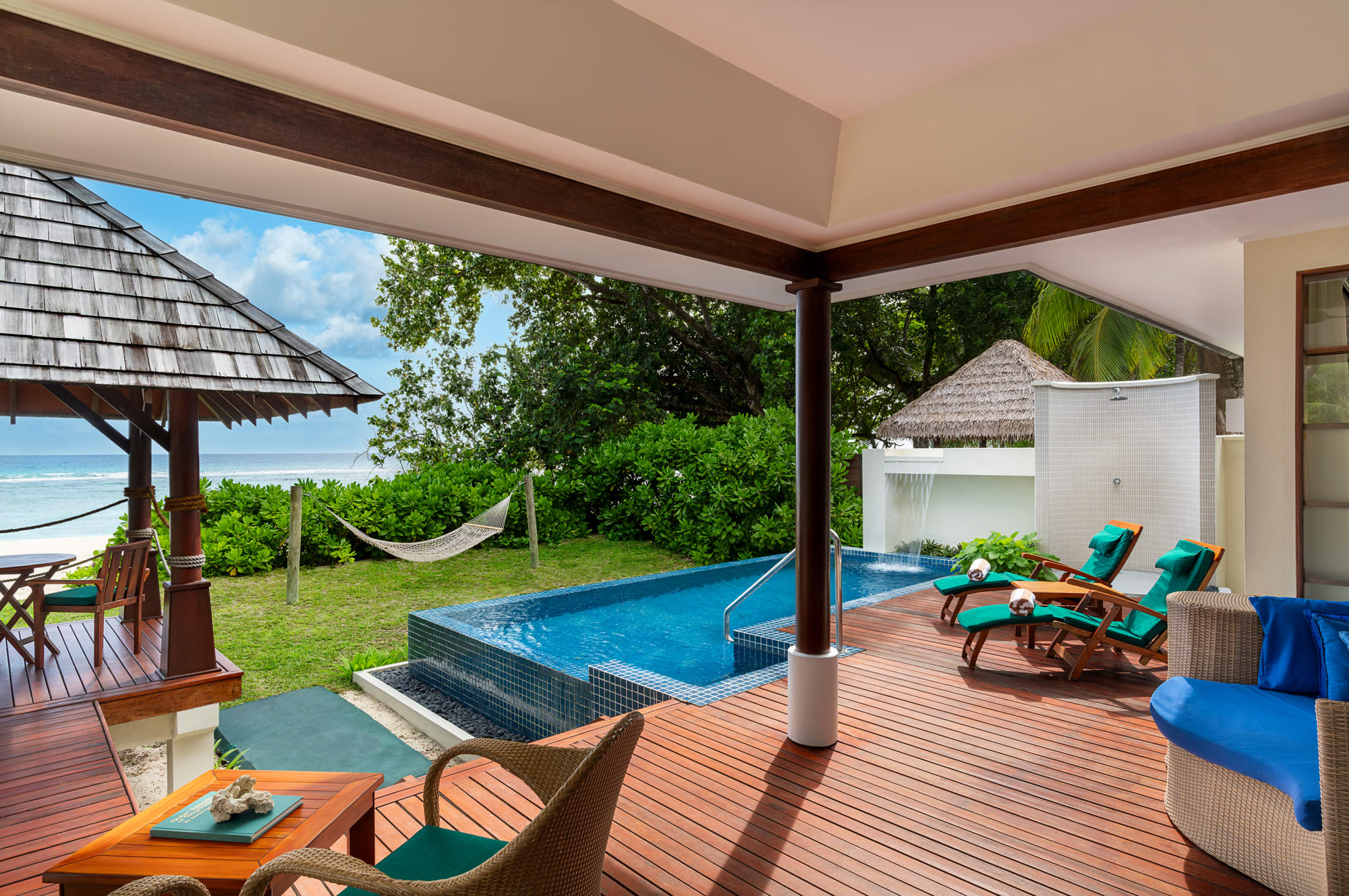 NIVA Labriz Seychelles in Outer Islands:  NIVA Labriz Seychelles Beach Sanctuary Pool Villa