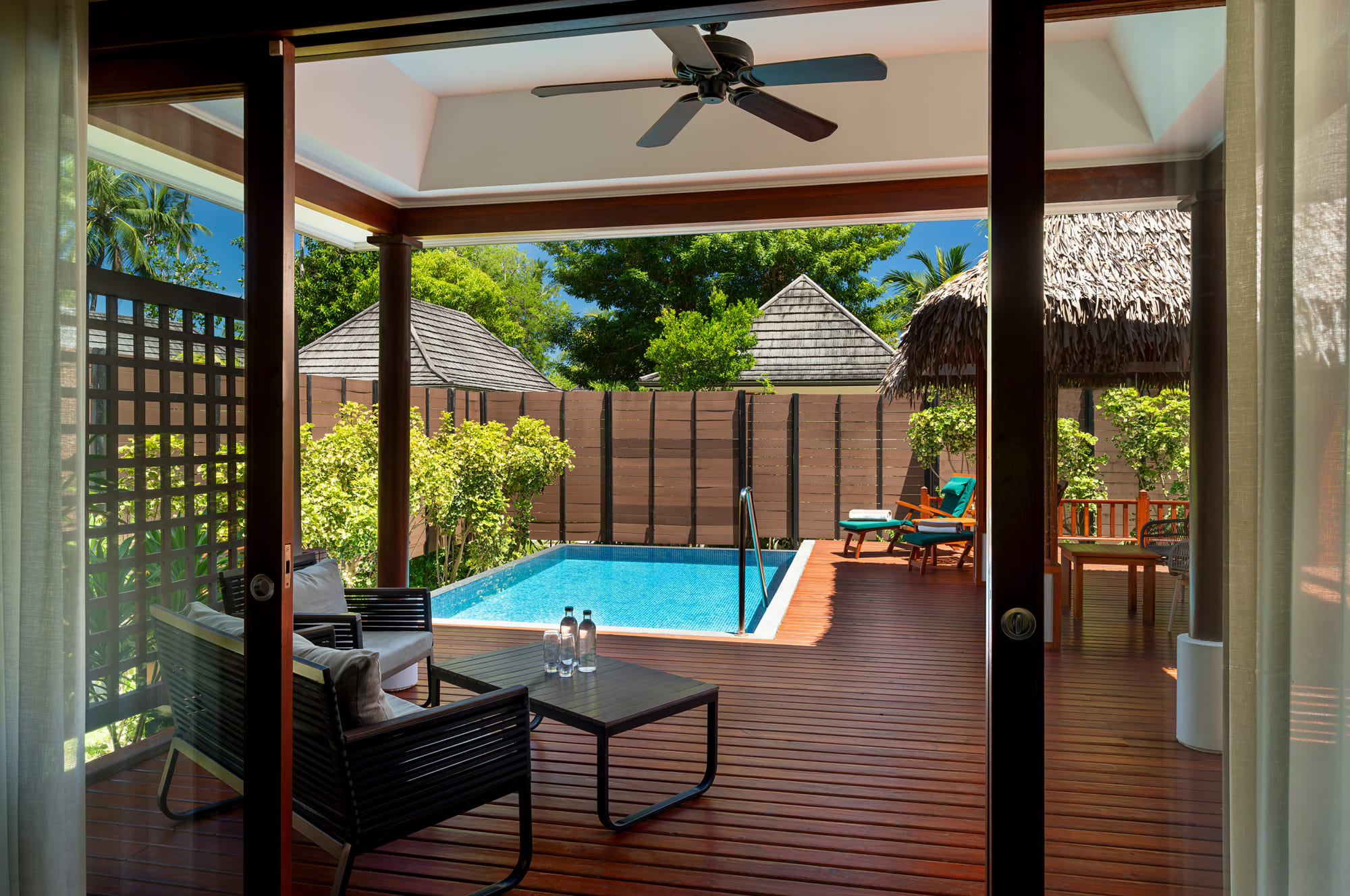 NIVA Labriz Seychelles in Outer Islands:  NIVA Labriz Seychelles Garden Oasis Pool Villa