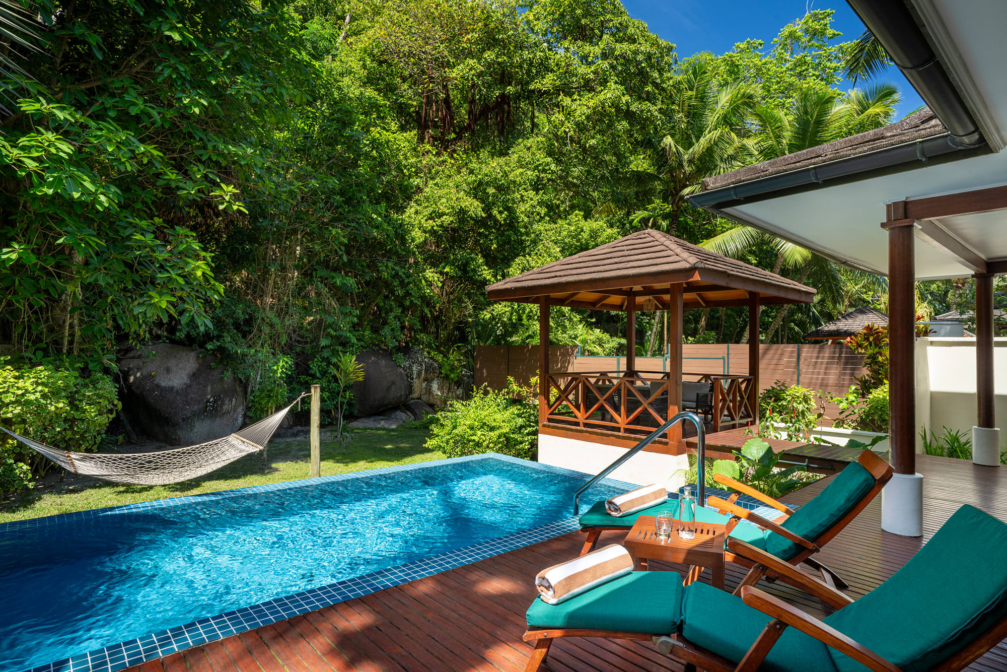NIVA Labriz Seychelles in Outer Islands:  NIVA Labriz Seychelles Jungle Sanctuary Pool Villa