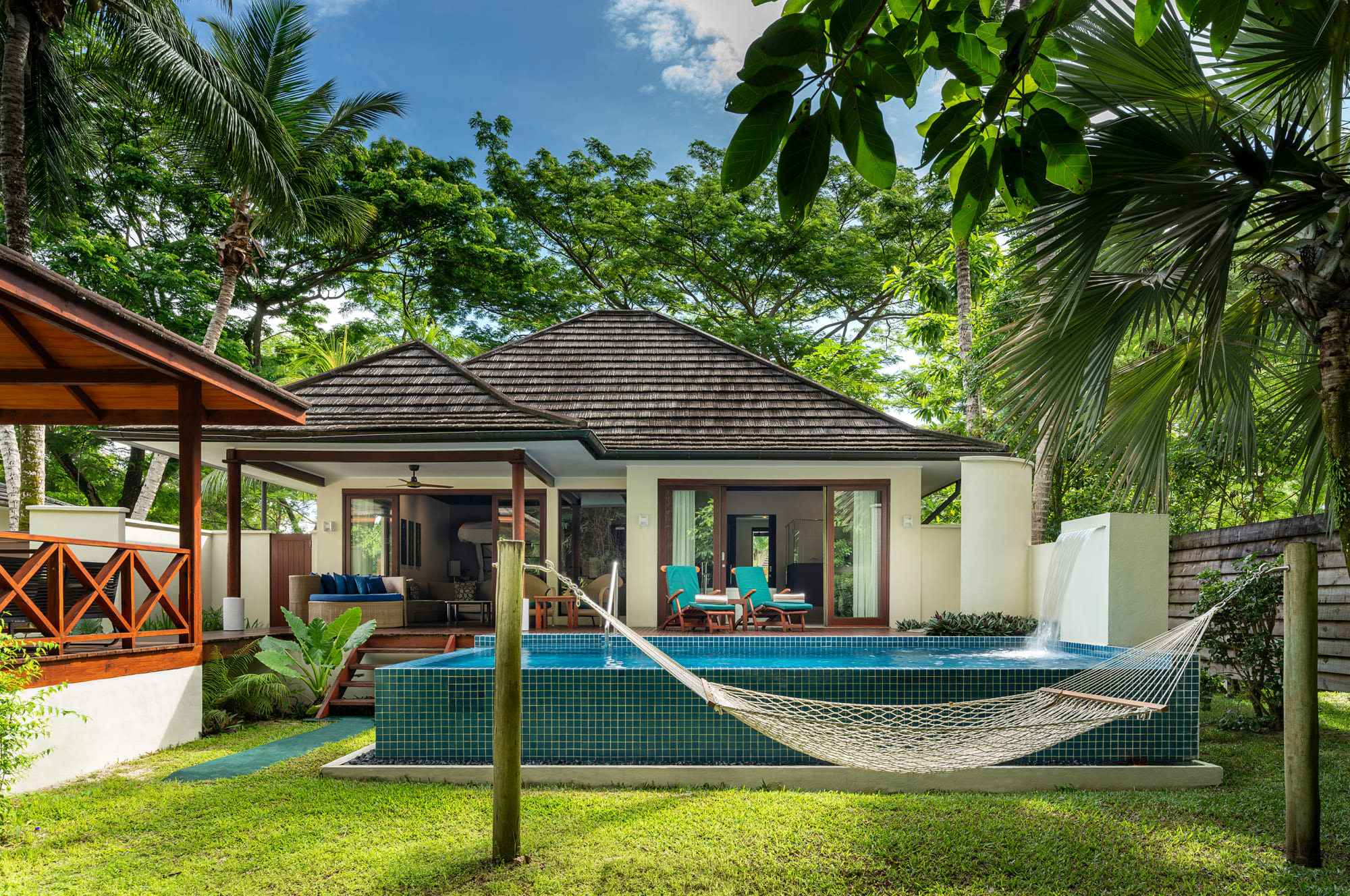 NIVA Labriz Seychelles in Outer Islands:  NIVA Labriz Seychelles Jungle Sanctuary Pool Villa