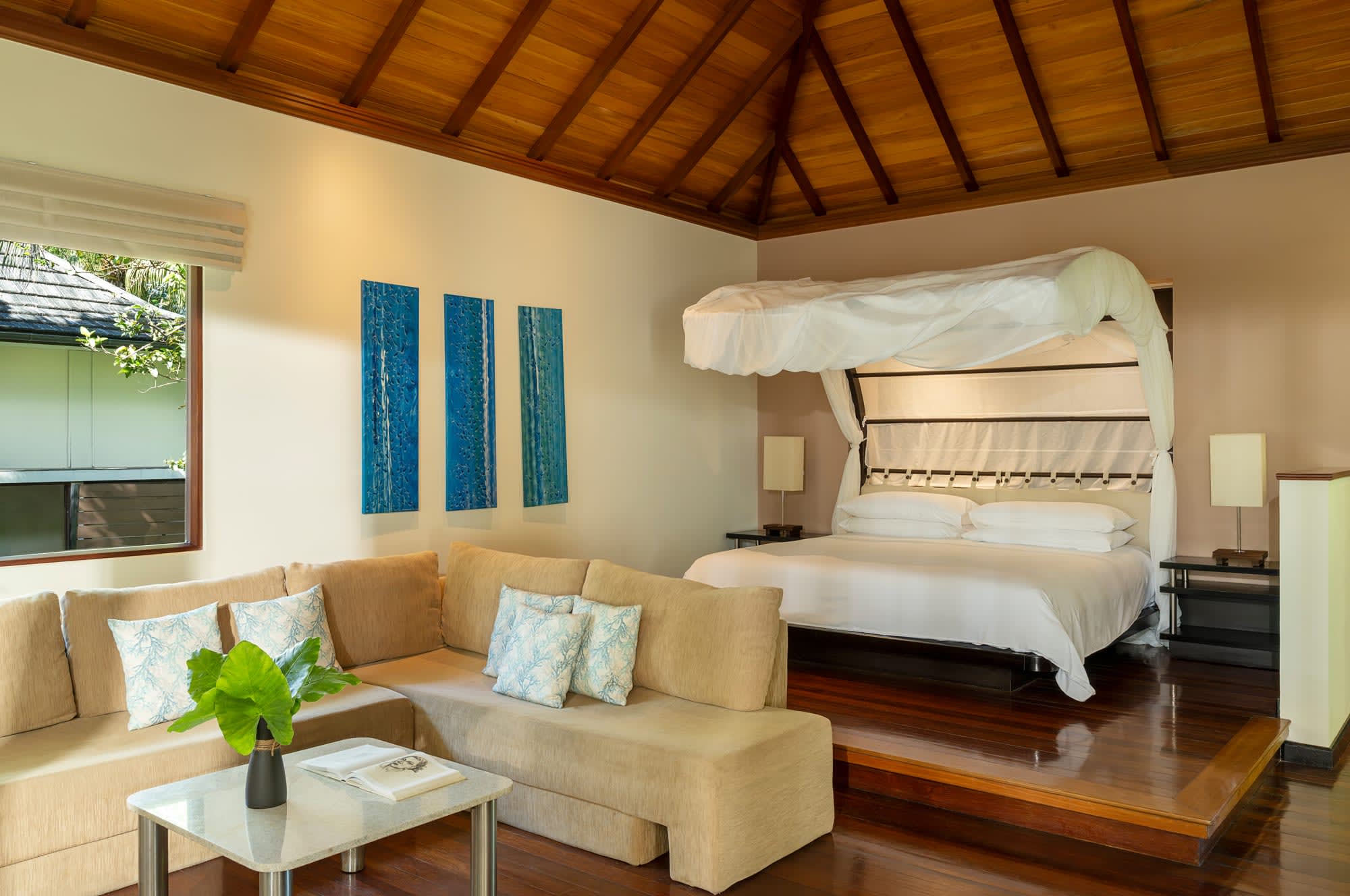 NIVA Labriz Seychelles in Outer Islands:  NIVA Labriz Seychelles Jungle Sanctuary Pool Villa