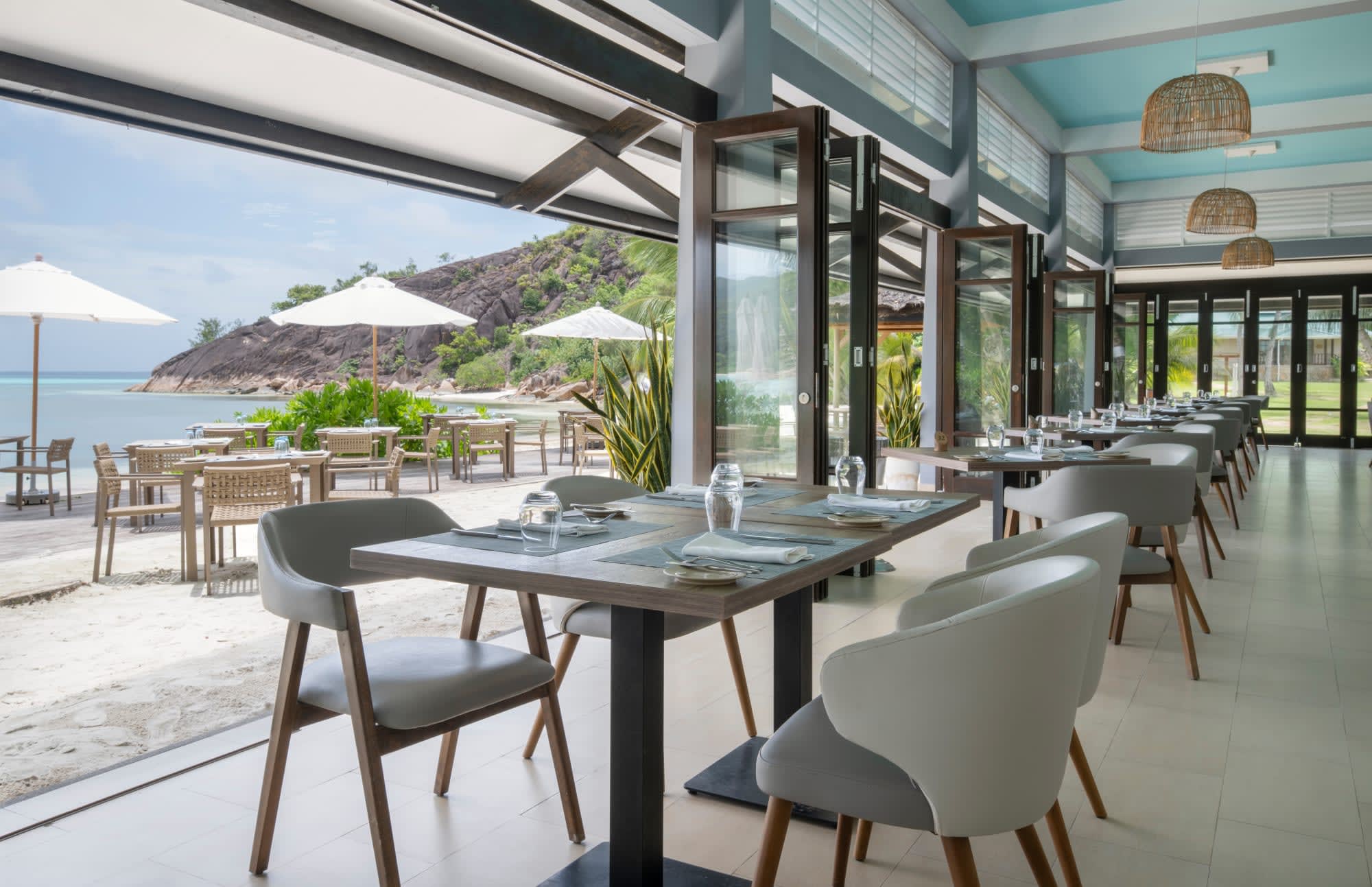 Hotel L`Archipel in Praslin: Seychellen Hotel L`Archipel La Gigolette