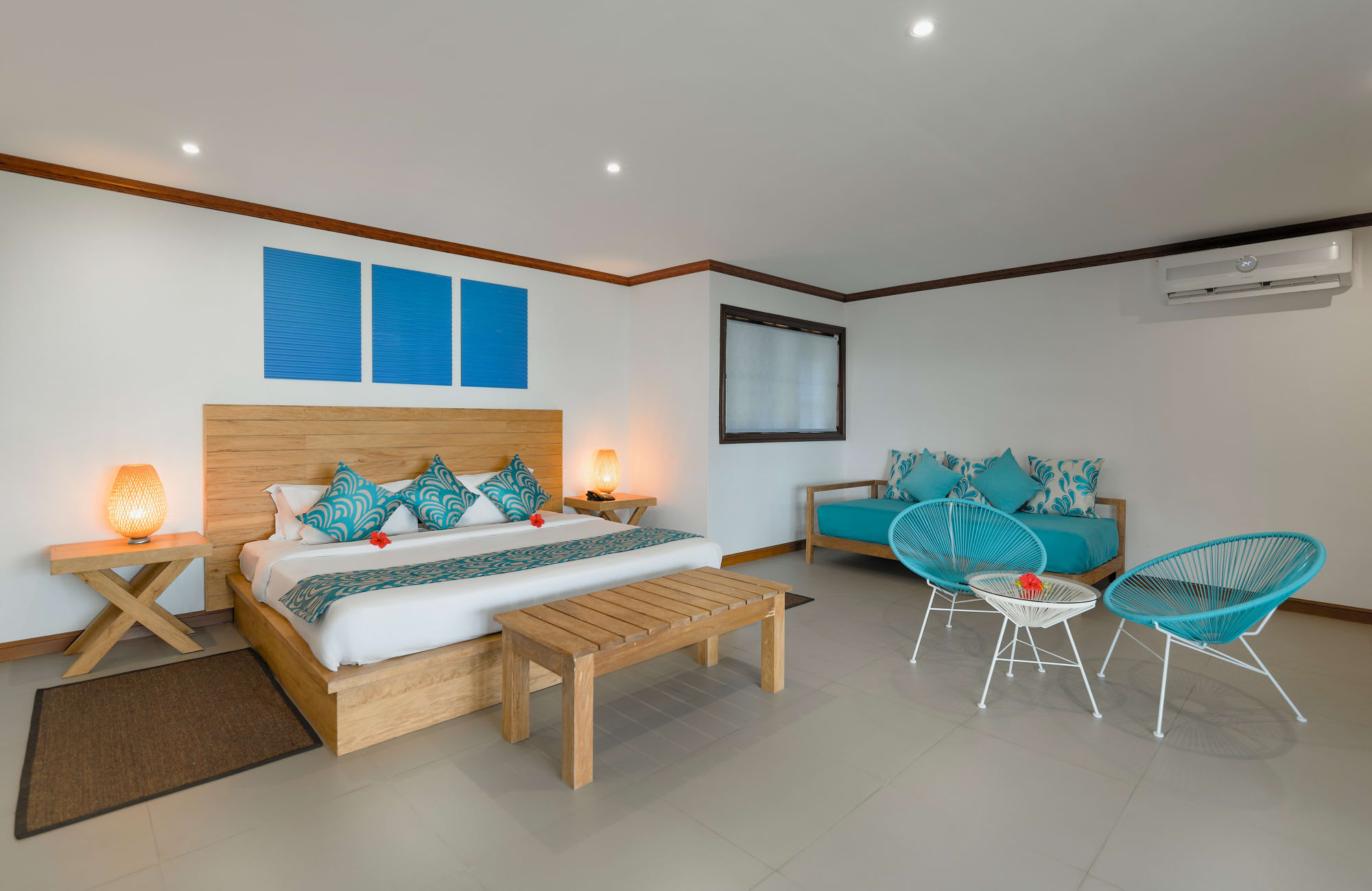 Hotel L`Archipel in Praslin: Seychellen Praslin Hotel L Archipel Wohnbeispiel