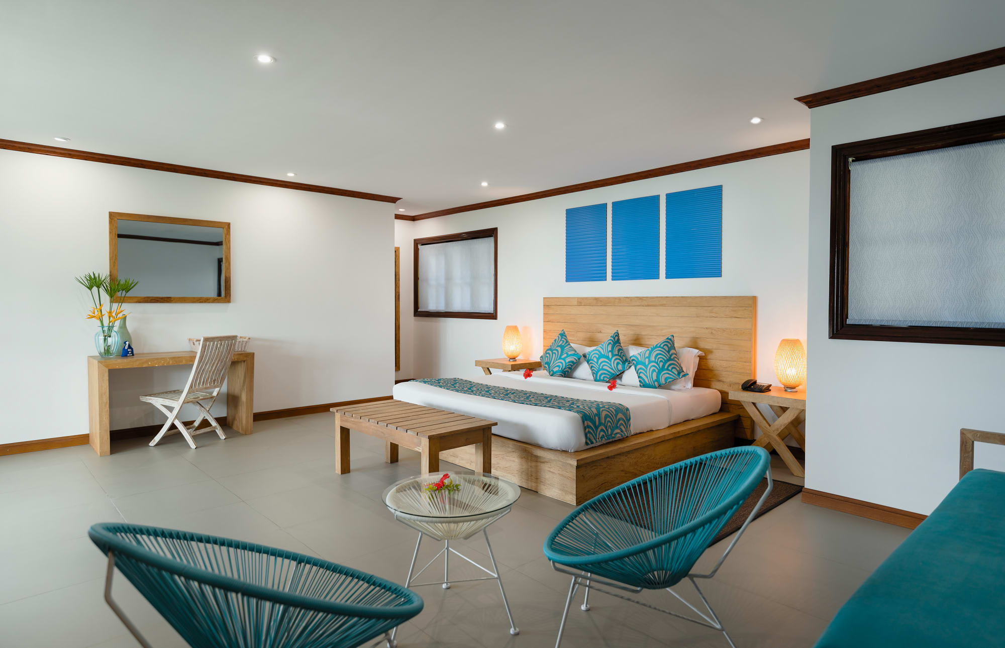 Hotel L`Archipel in Praslin: Seychellen Praslin Hotel L Archipel Wohnbeispiel