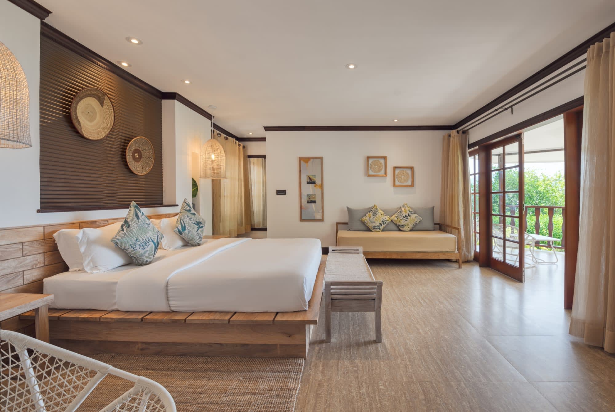 Hotel L`Archipel in Praslin: Seychellen Hotel L`Archipel Deluxe Zimmer