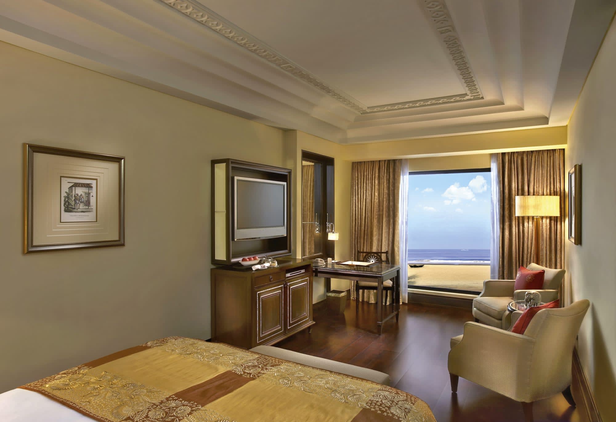 The Leela Palace in Tamil Nadu | Koromandelküste | Chennai: The Leela Palace Chennai Wohnbeiepiel