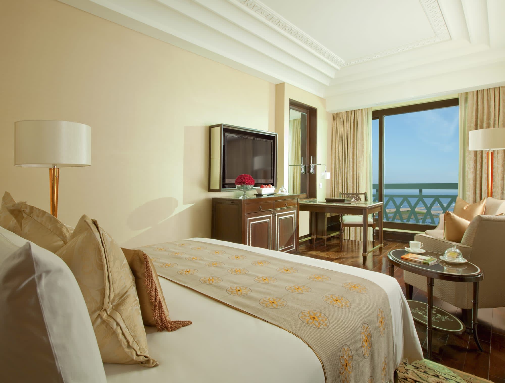 The Leela Palace in Tamil Nadu | Koromandelküste | Chennai: The Leela Palace Chennai Wohnbeiepiel